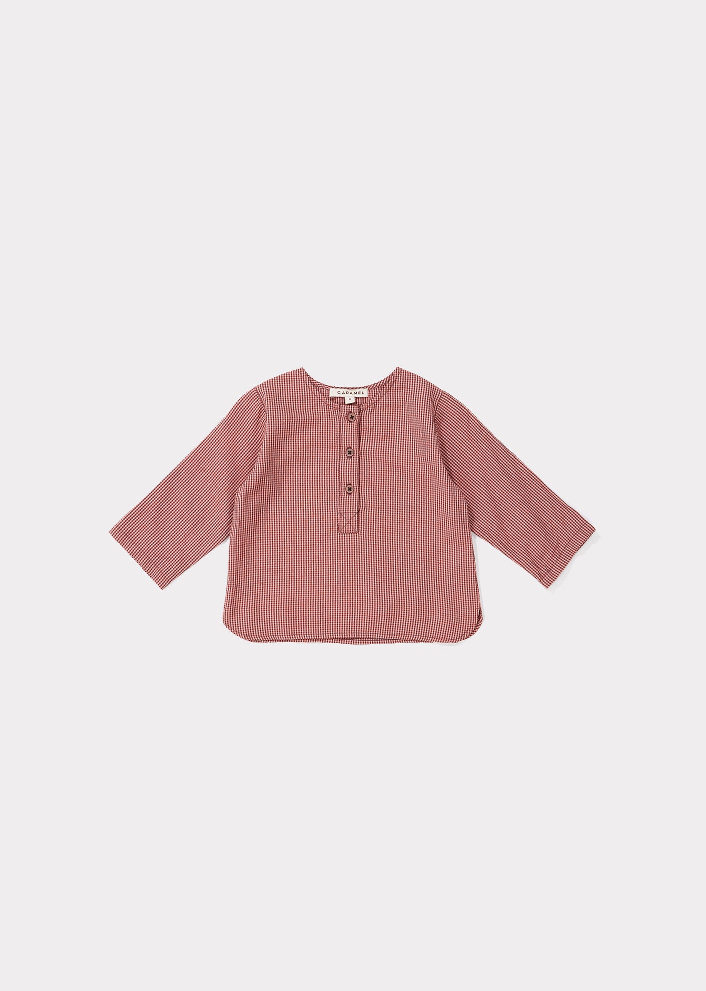 Baby Girls Poppy Check Cotton Shirt