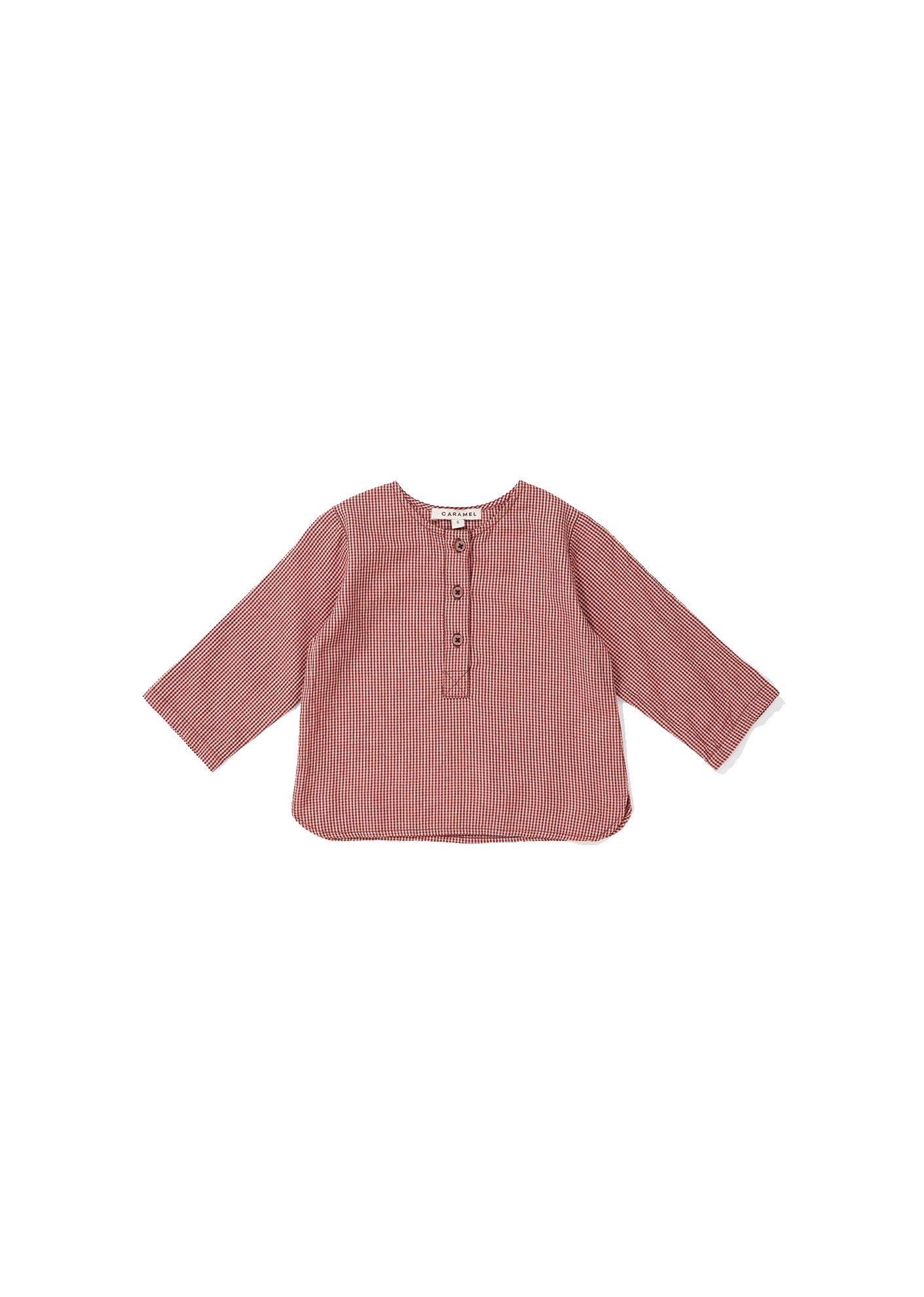 Baby Girls Poppy Check Cotton Shirt