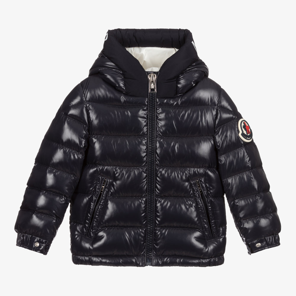 Boys & Girls Navy "Salzman" Padded Down Jacket