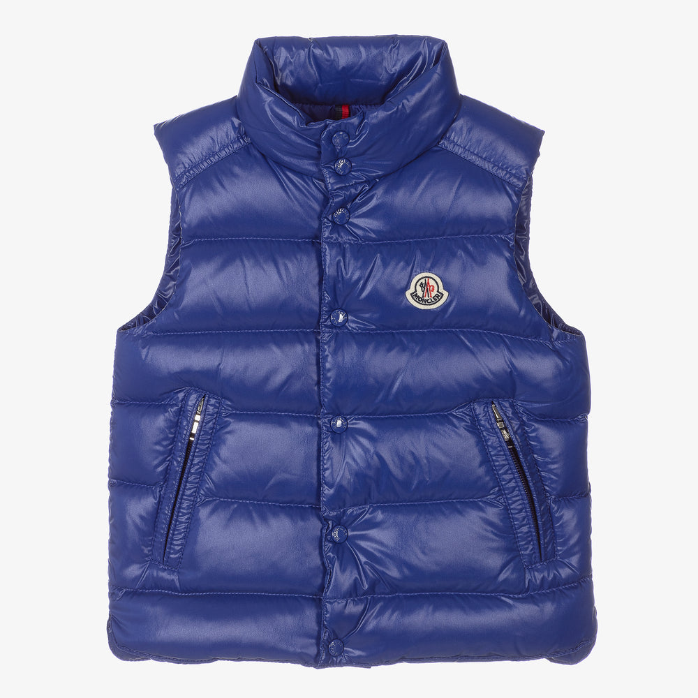 Boys & Girls Navy "TIB" Padded Down Gilet