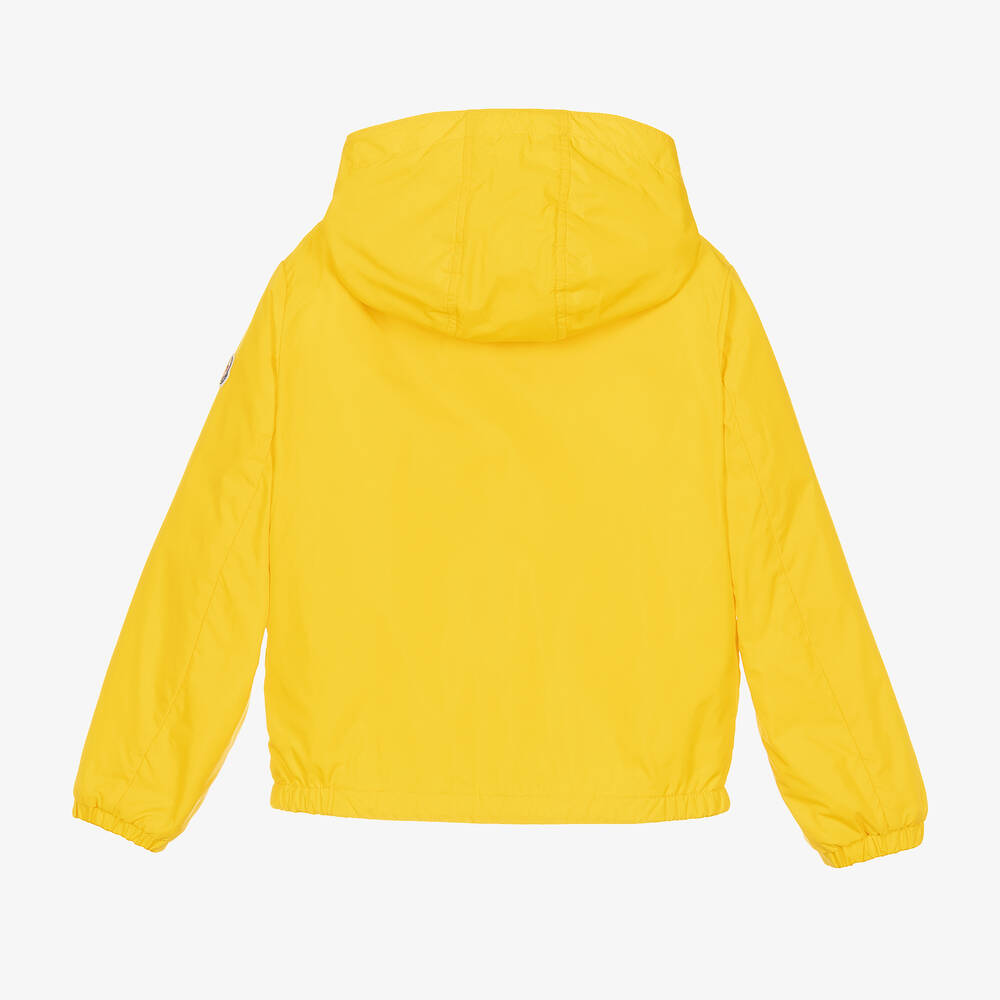 Boys Yellow Zip-Up Jacket