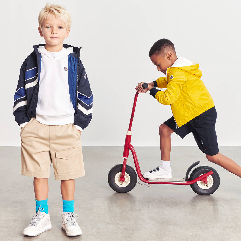 Boys Yellow Zip-Up Jacket