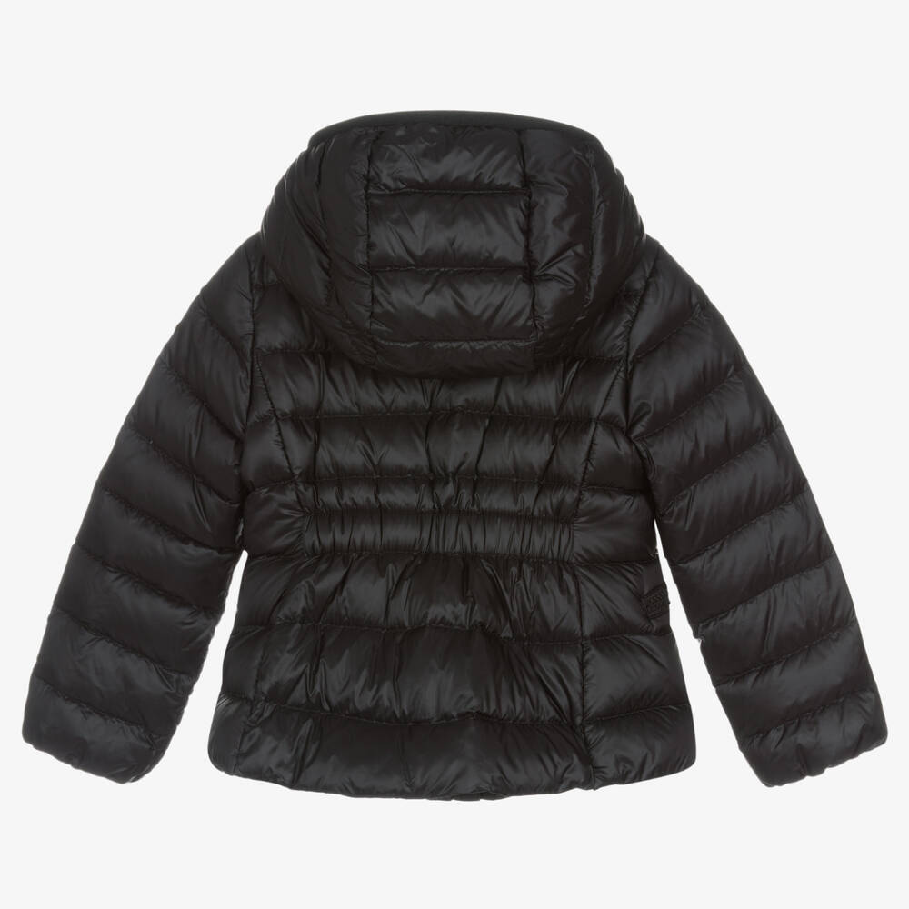 Girls Black "LISET" Padded Down Jacket