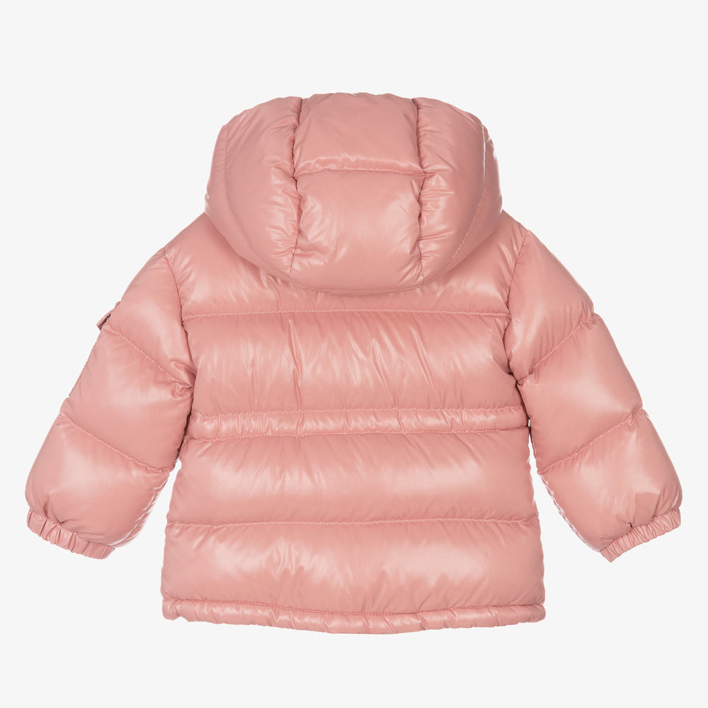 Baby Girls Pink "MAIRE" Padded Down Jacket