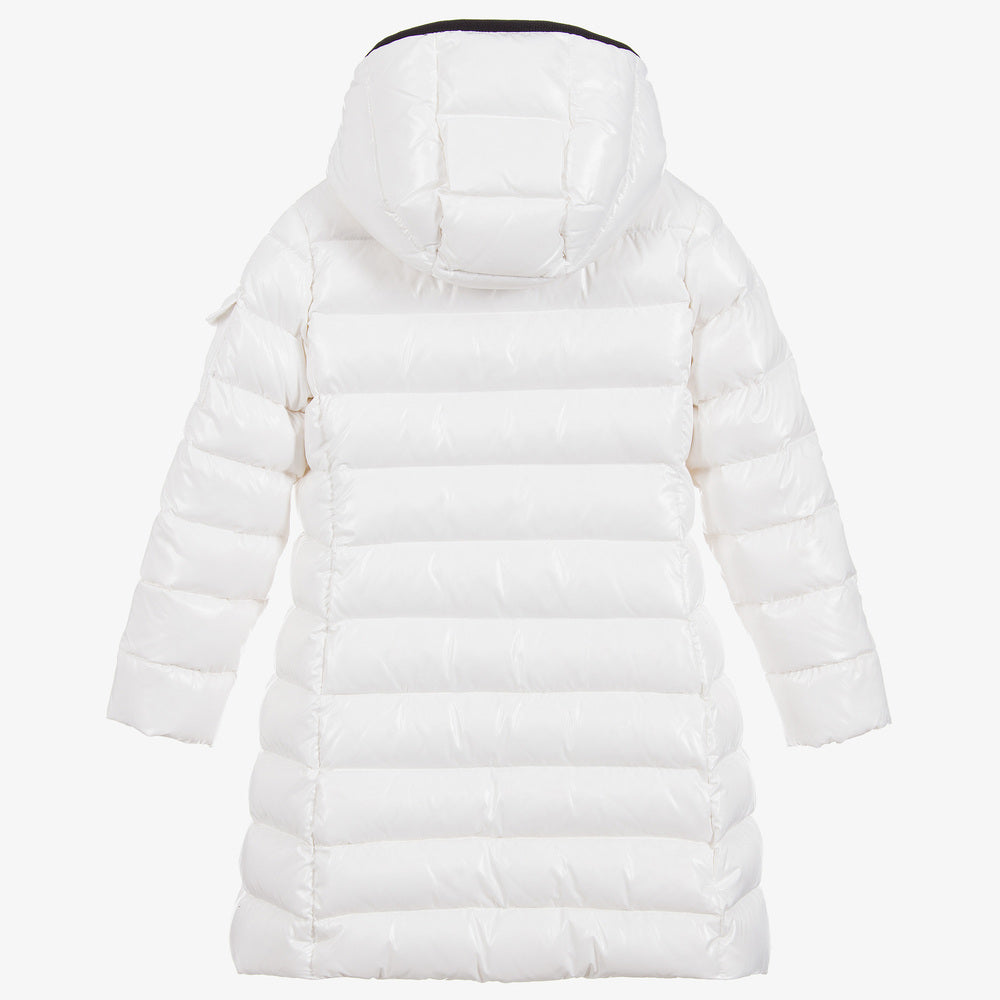 Girls White "MOKA" Padded Down Coat