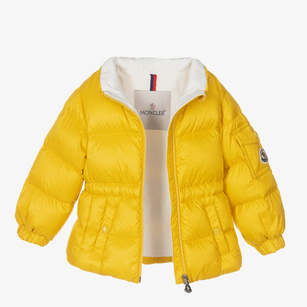 Baby Girls Yellow "SAYNA" Padded Down Jacket