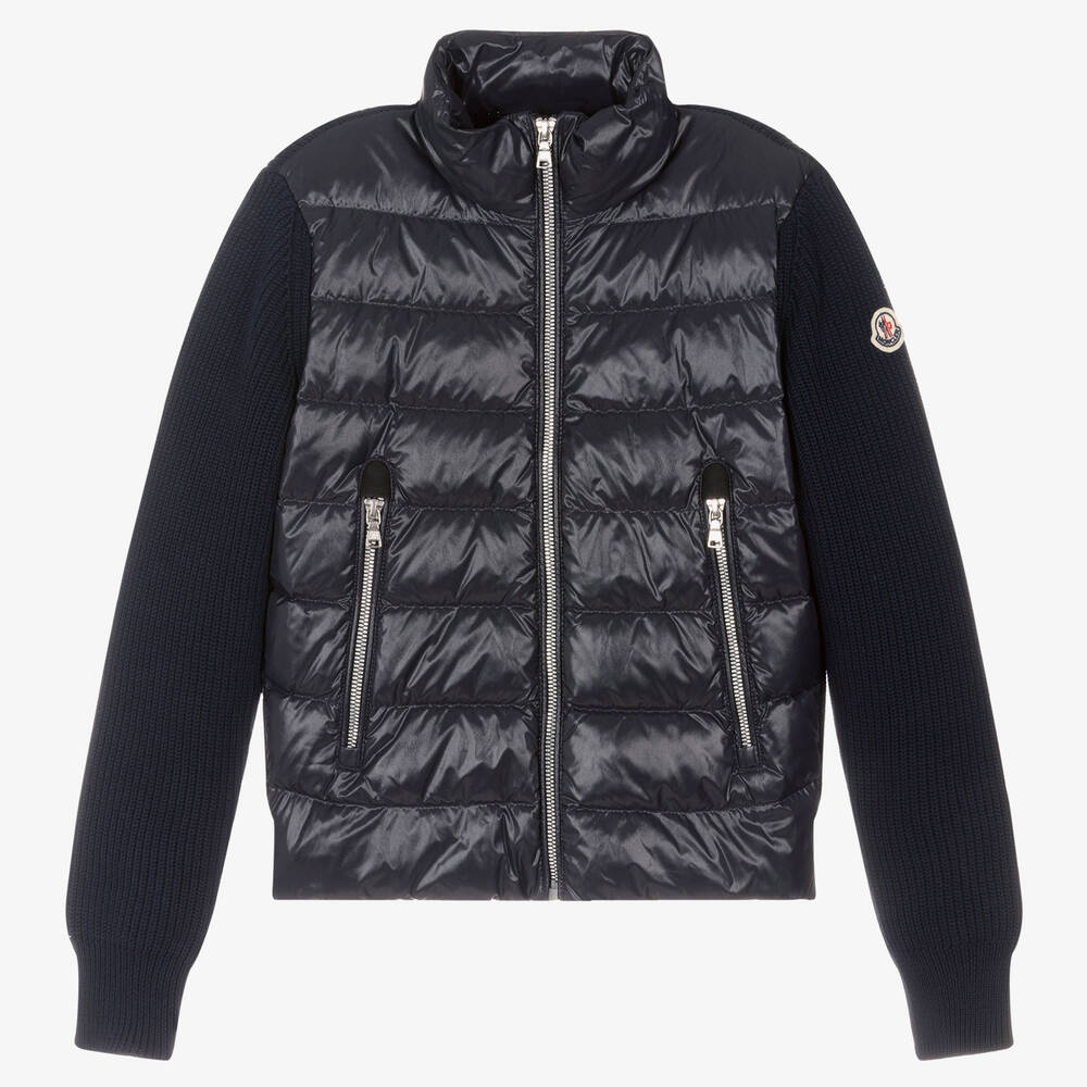 Boys Blue Zip-Up Top