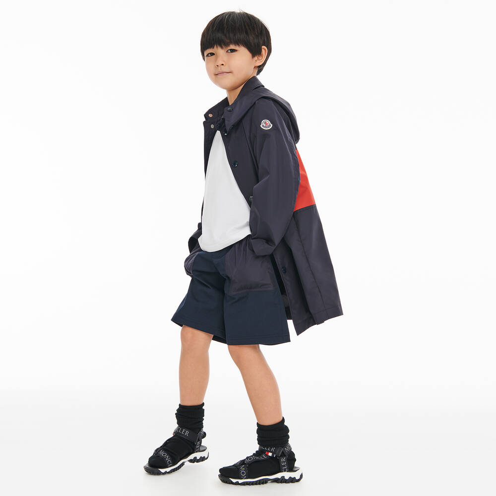 Boys & Girls White Logo Cotton T-Shirt