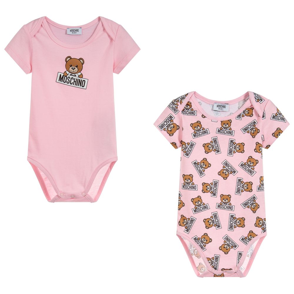 Baby Girls Rose Cotton Babysuit Sets