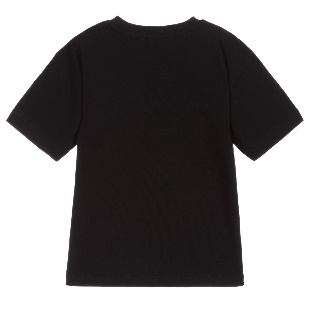 Boys & Girls Black T-Shirt