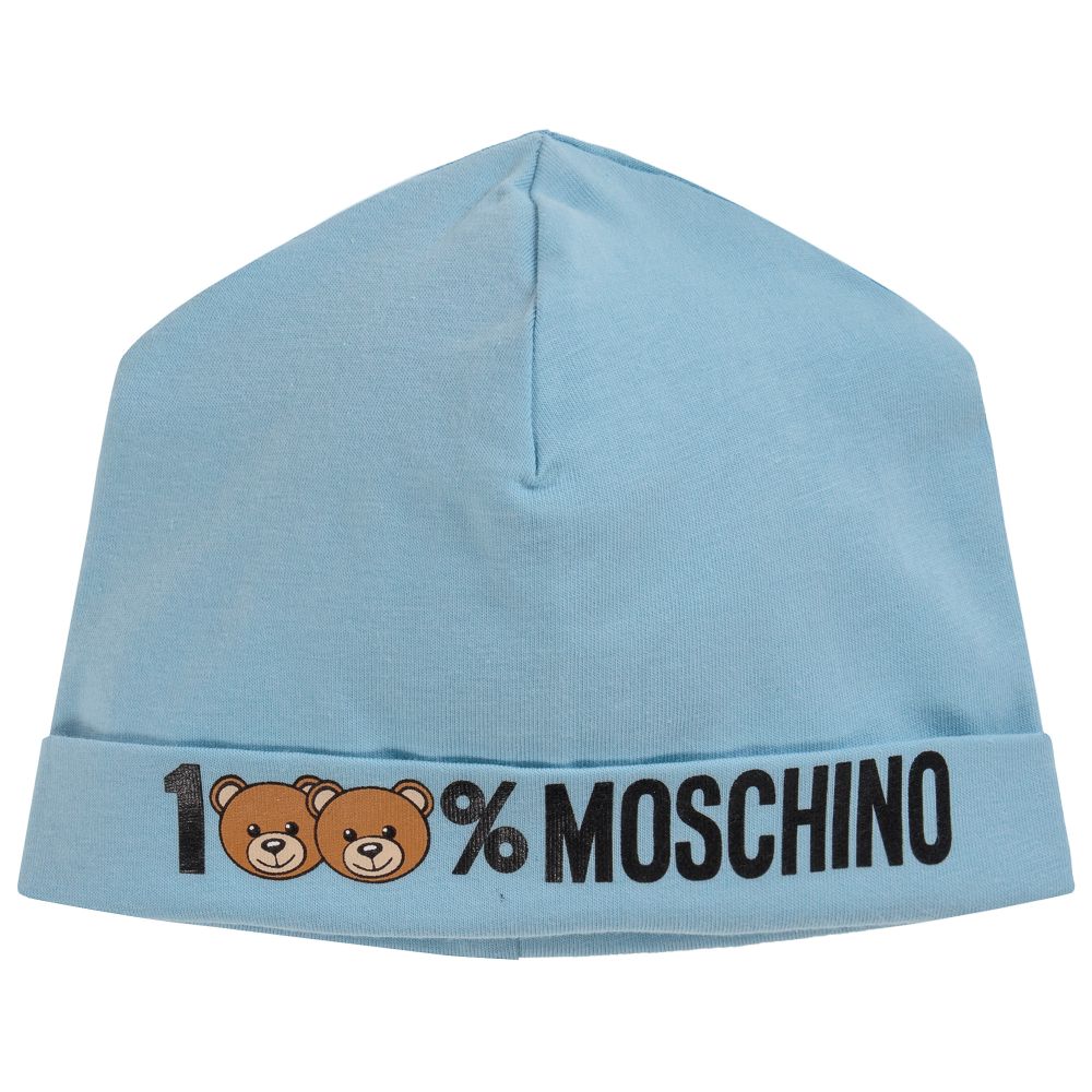 Boys Light Blue Cotton Hat