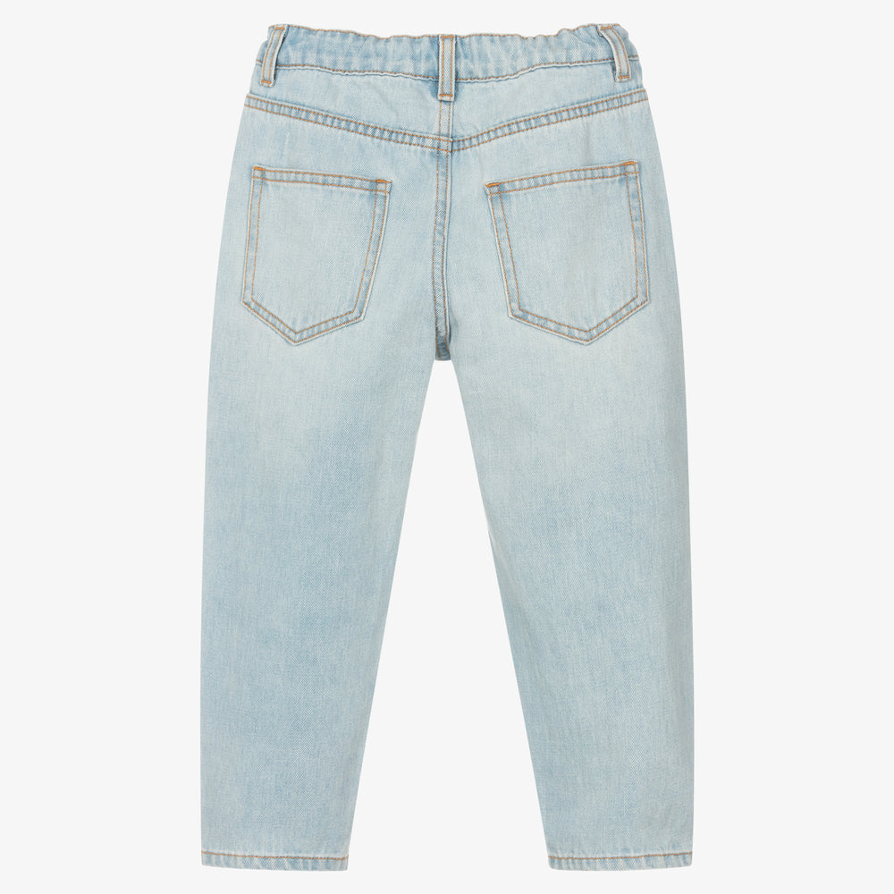 Boys & Girls Light Blue Denim Trousers