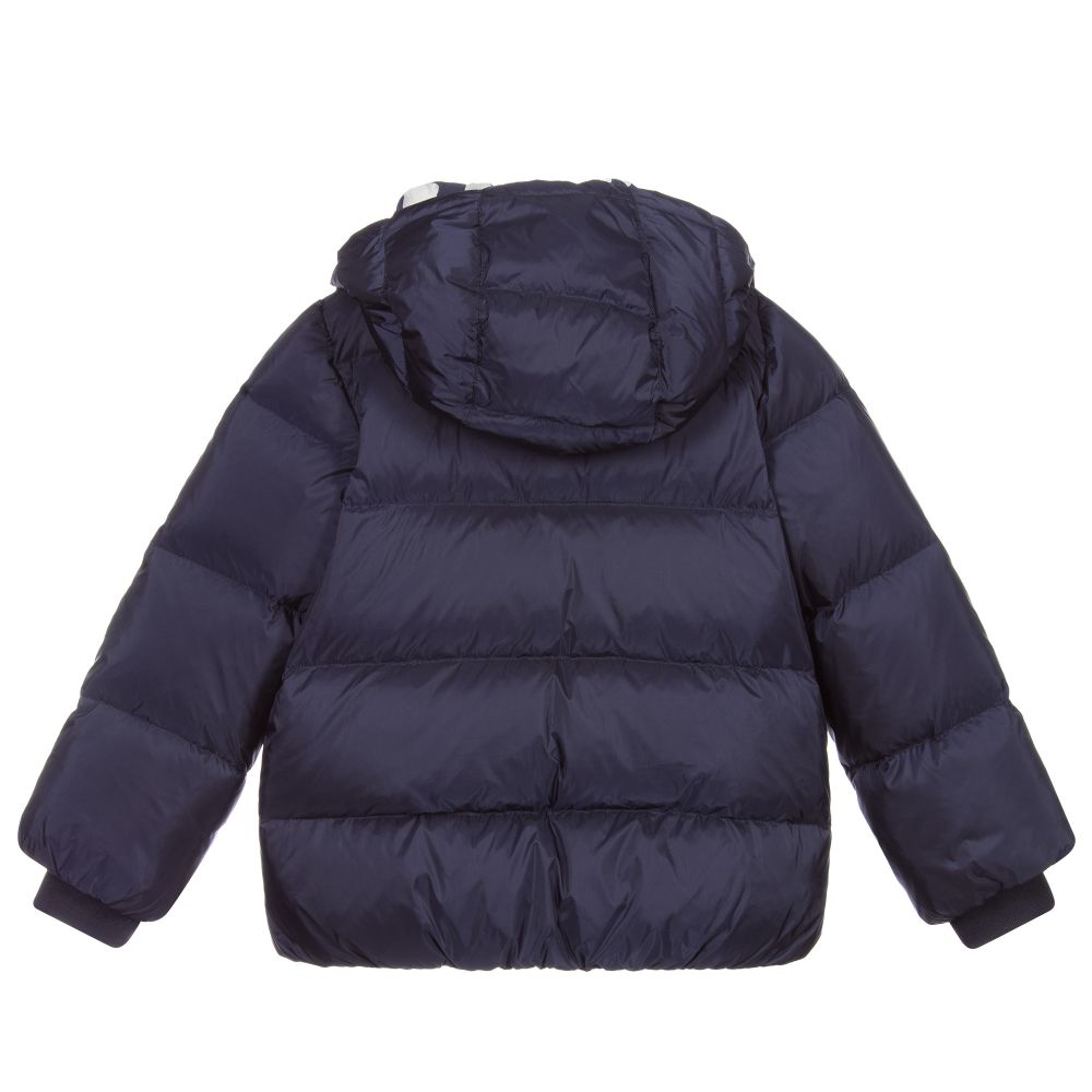 Boys Navy Blue Padded Jacket