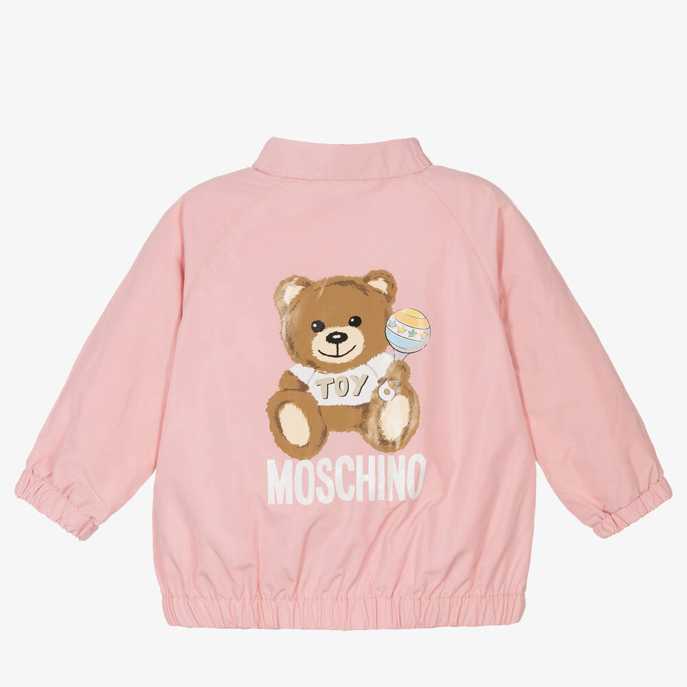 Baby Boys & Girls Pink Zip-Up Jacket