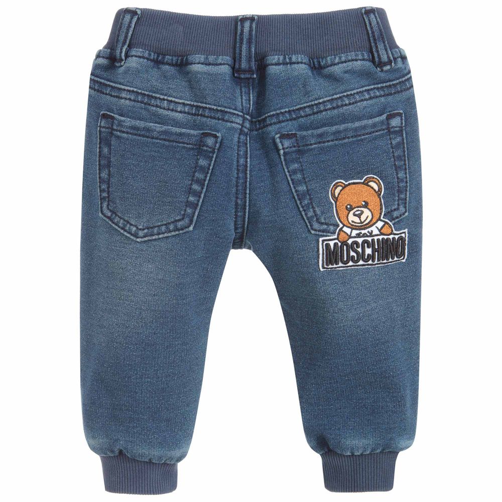 Baby Navy Blue Cotton Trousers