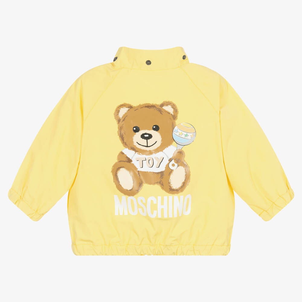 Baby Boys & Girls Yellow Zip-Up Jacket