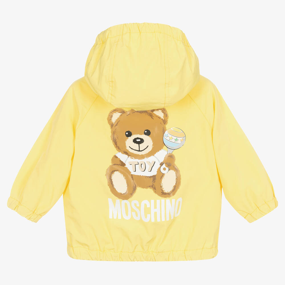 Baby Boys & Girls Yellow Zip-Up Jacket