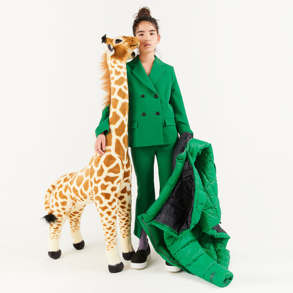 Girls Green Suit Coat