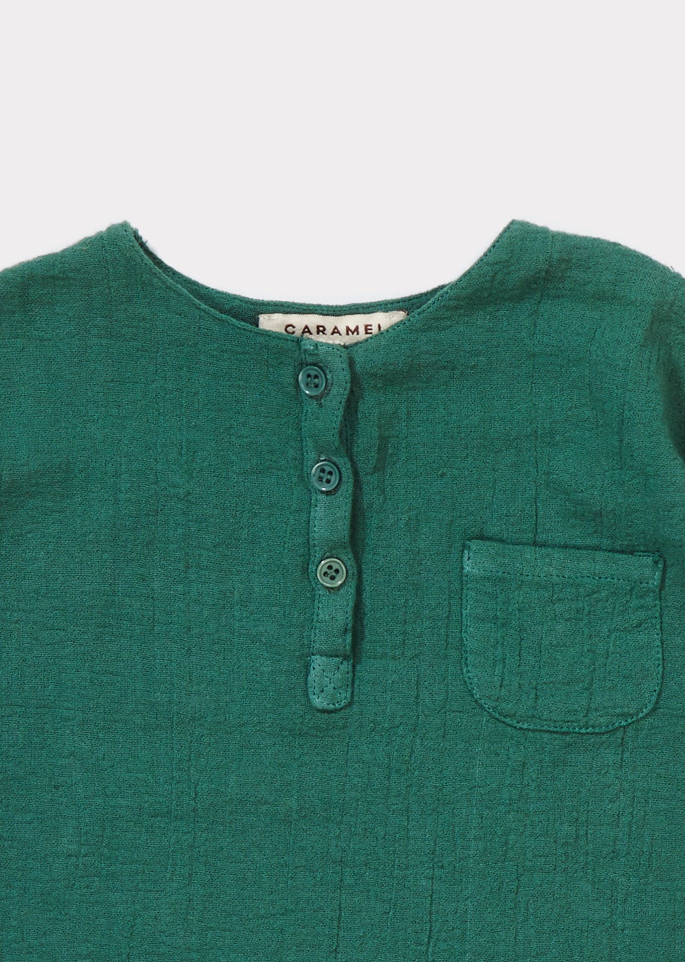 Baby Dark Green Cotton T-shirt