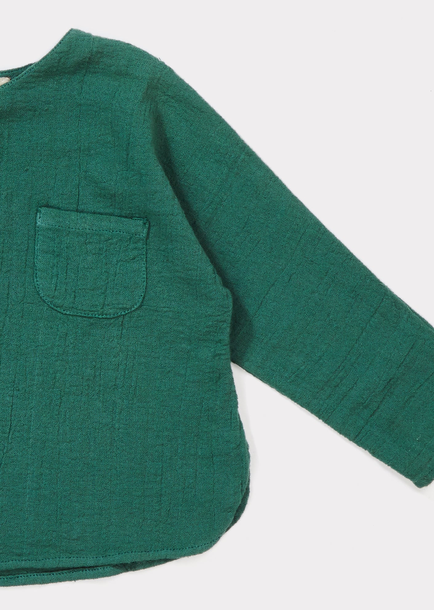 Baby Dark Green Cotton T-shirt