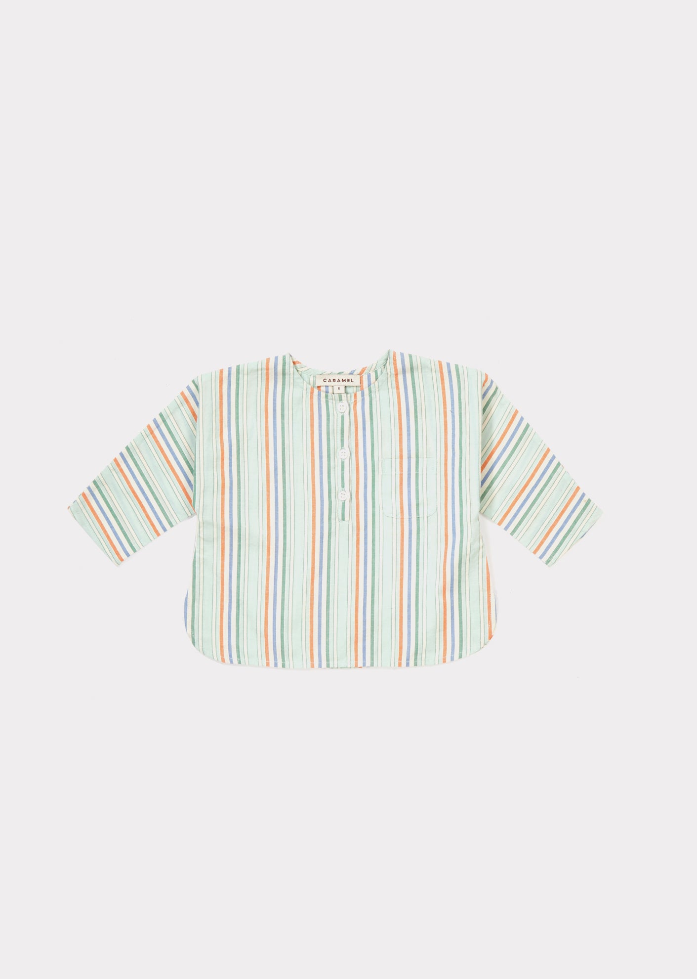 Baby Multi Stripe Cotton T-shirt