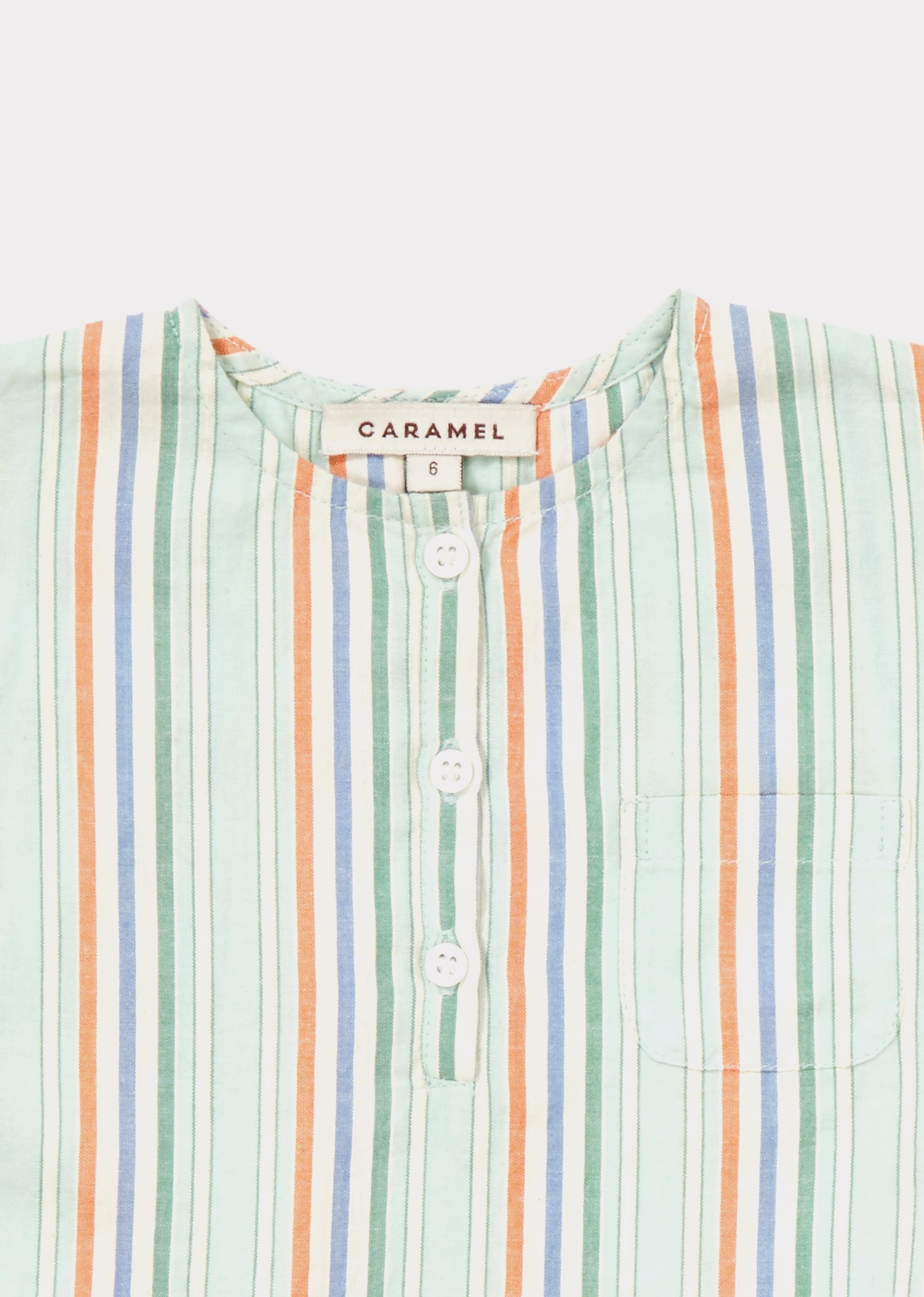 Baby Multi Stripe Cotton T-shirt
