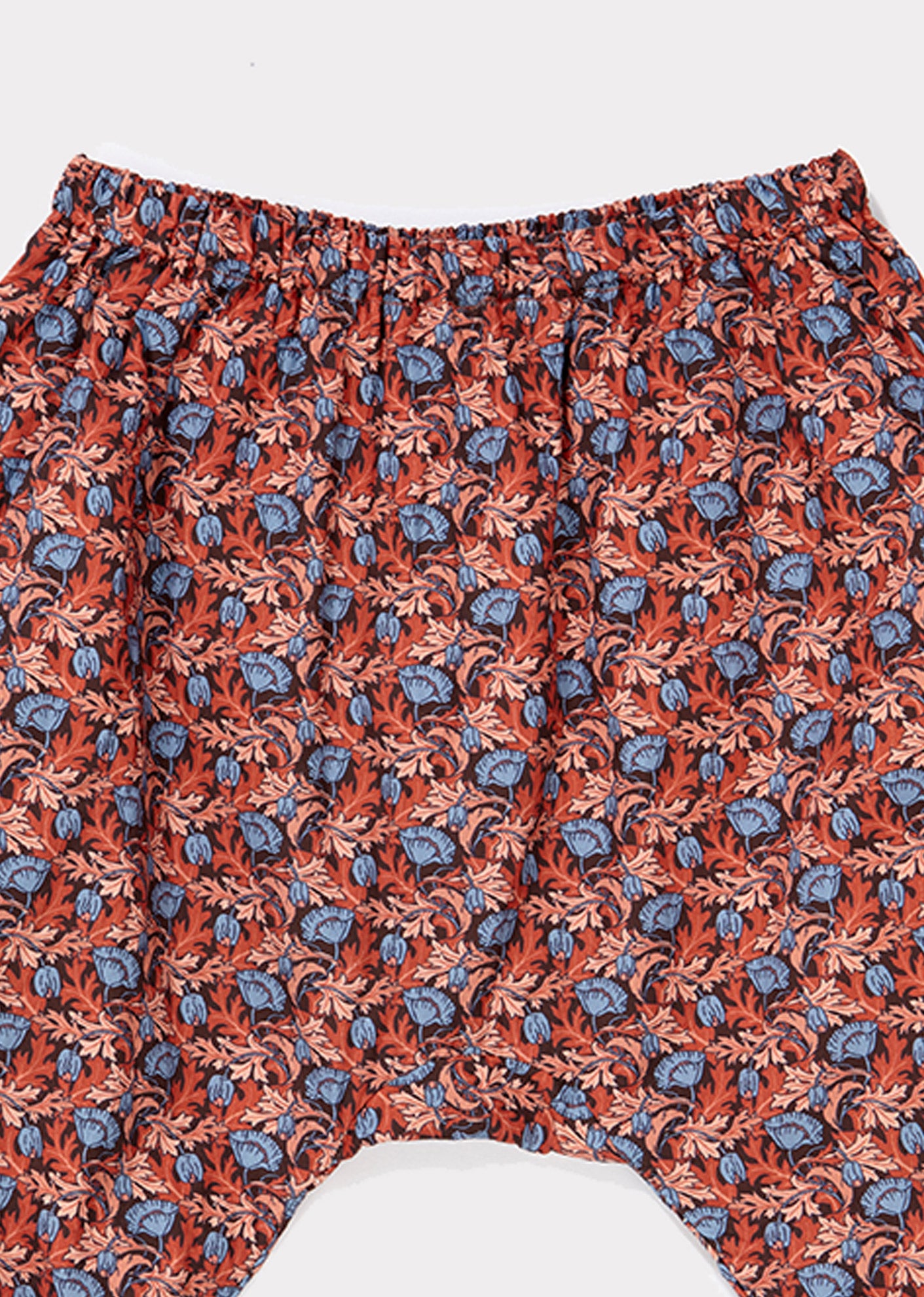 Baby Girls Poppy Printing Cotton Trousers