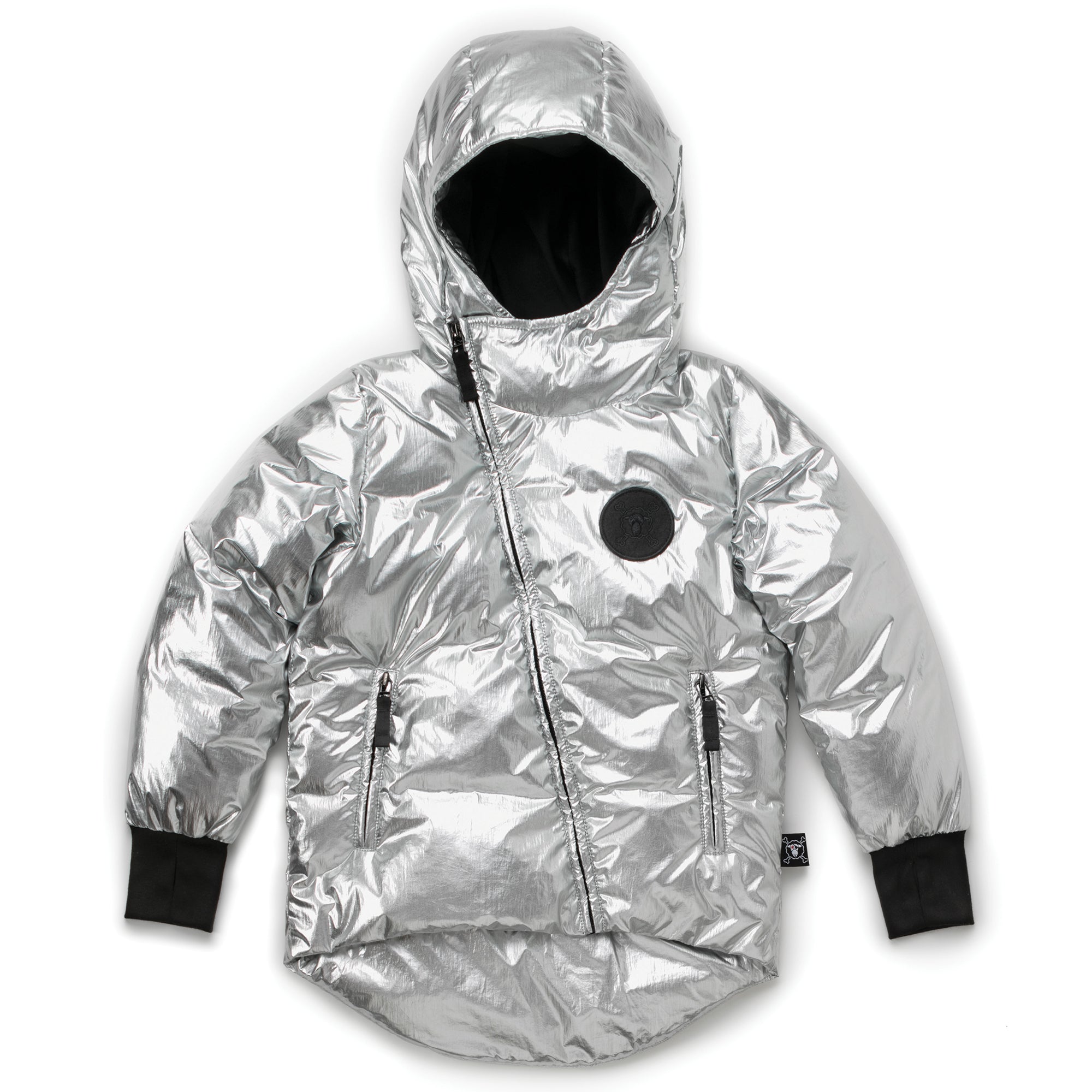 Boys Silver Down Jacket