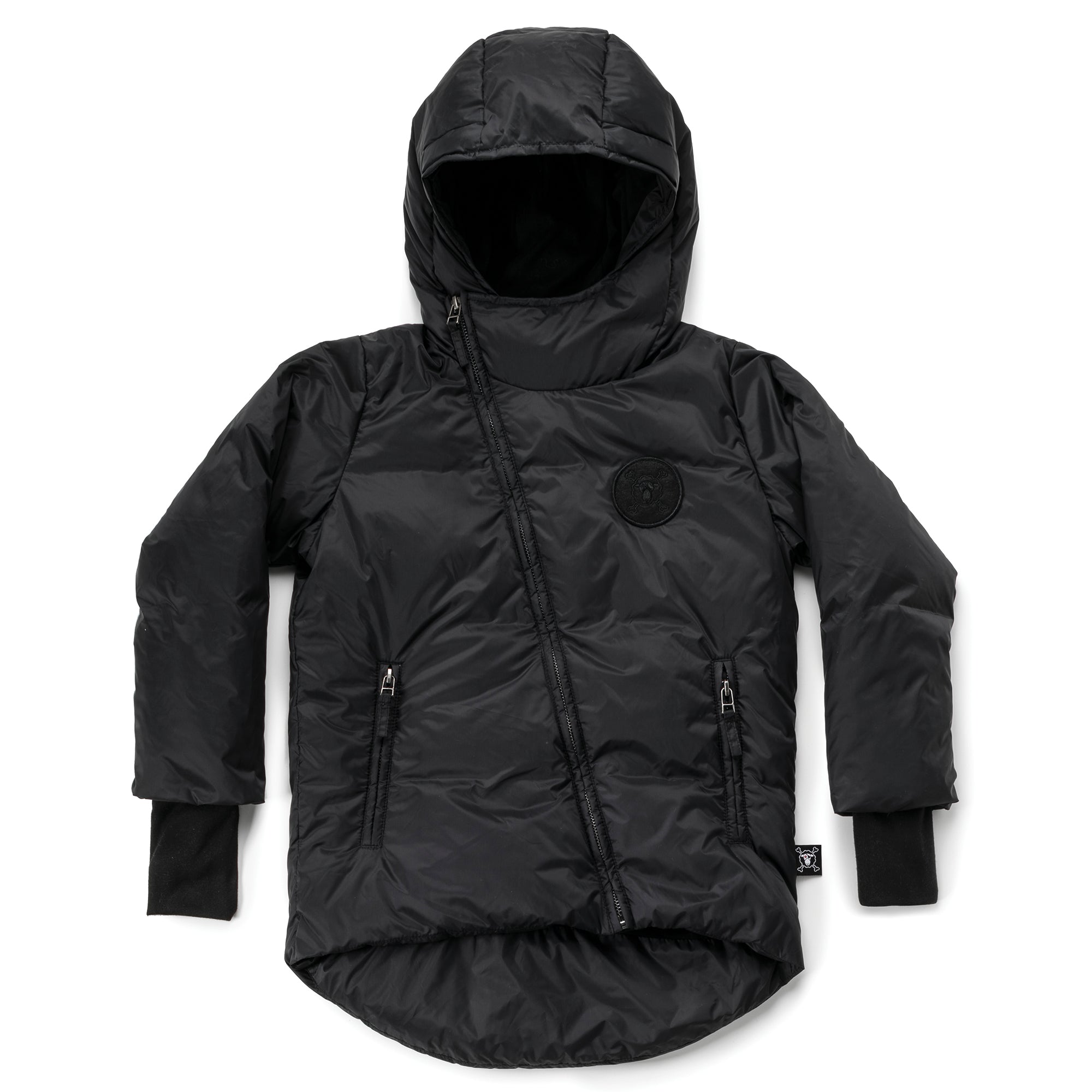 Boys Black Down Jacket