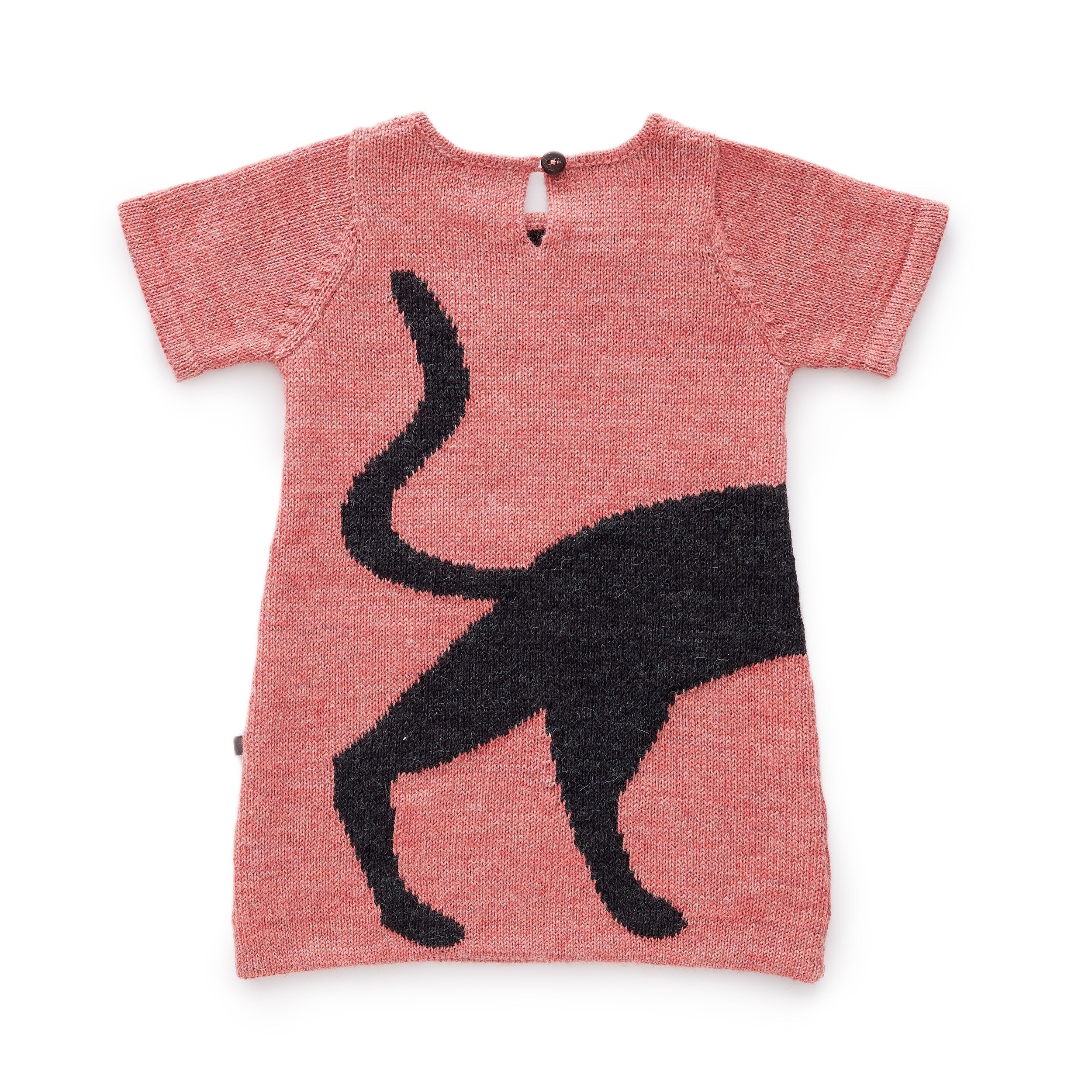 Baby Girls Rose & Night Baby Alpaca Cat Dress