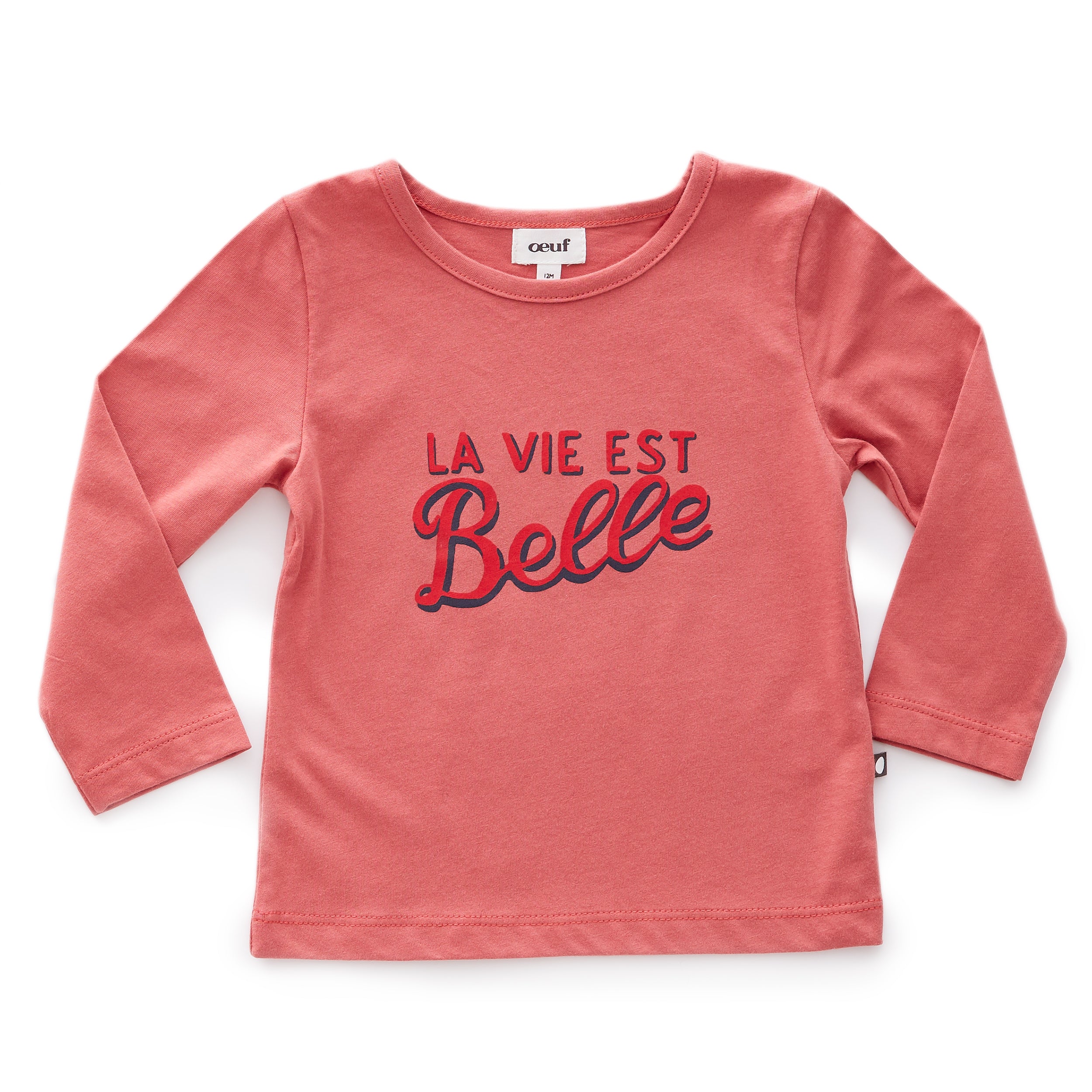 Girls Belle & Red Organic Cotton T-shirt