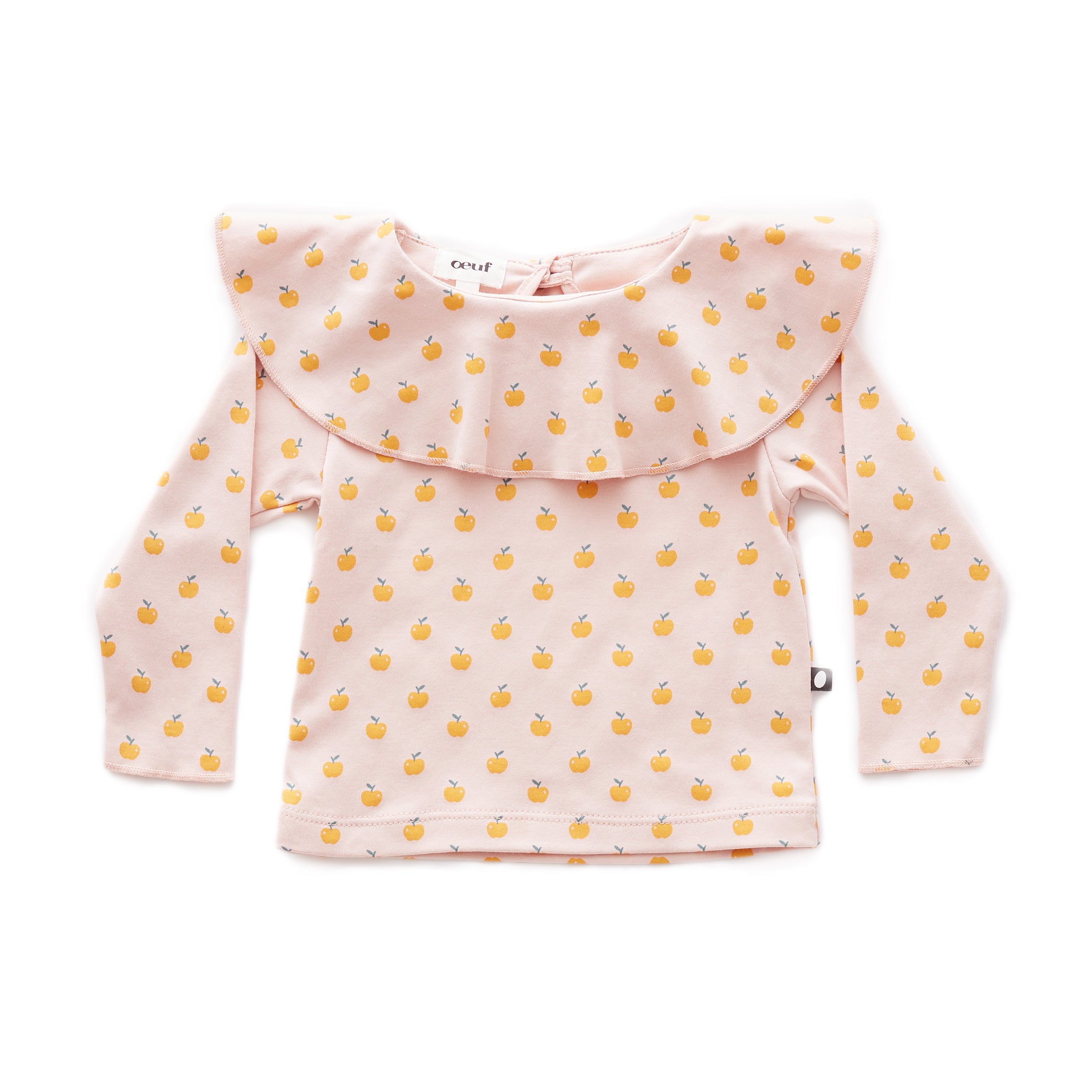 Baby Girls Dark Pink & Orange Organic Pima Cotton T-shirt