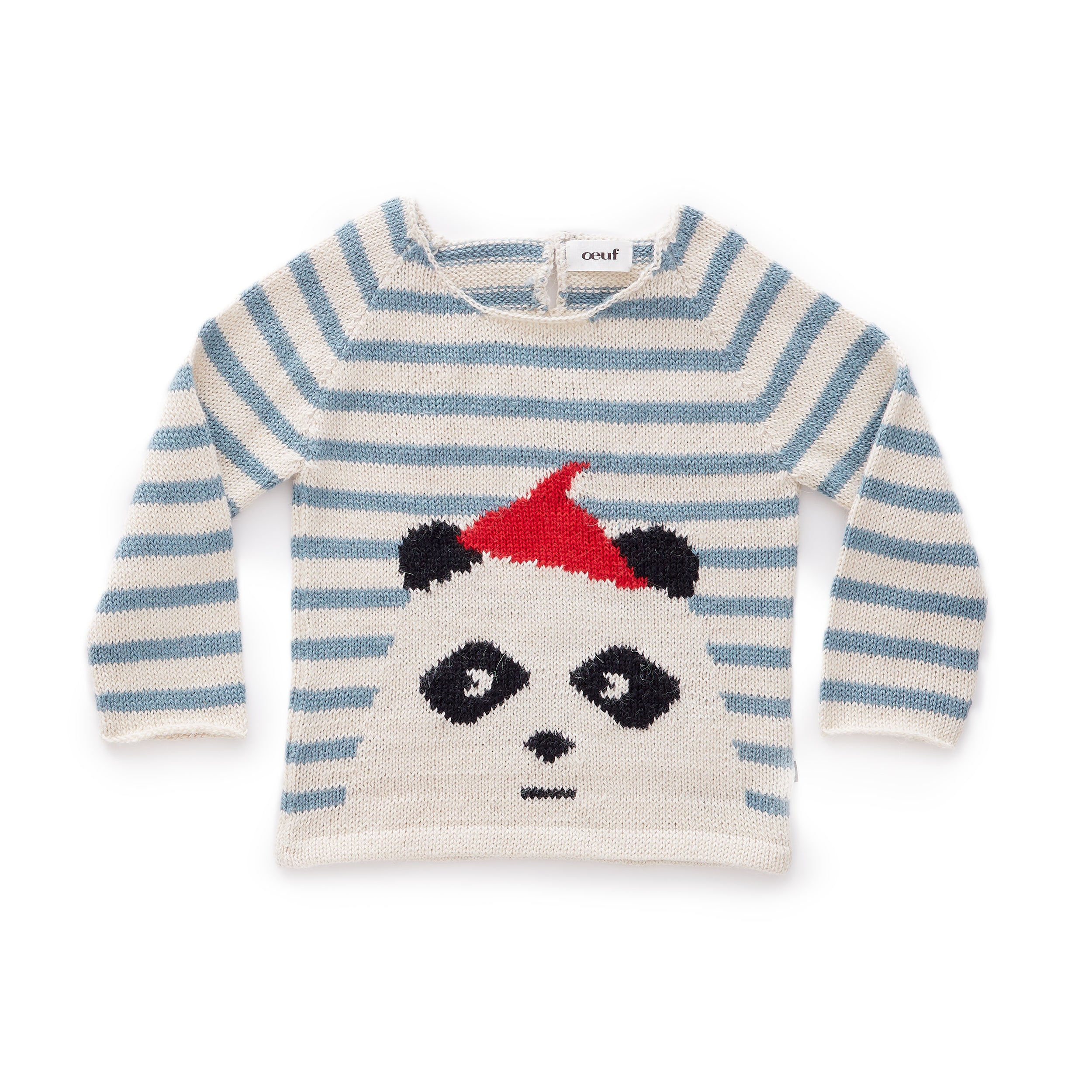 Baby Miat Stripes Baby Alpaca Panda Sweater