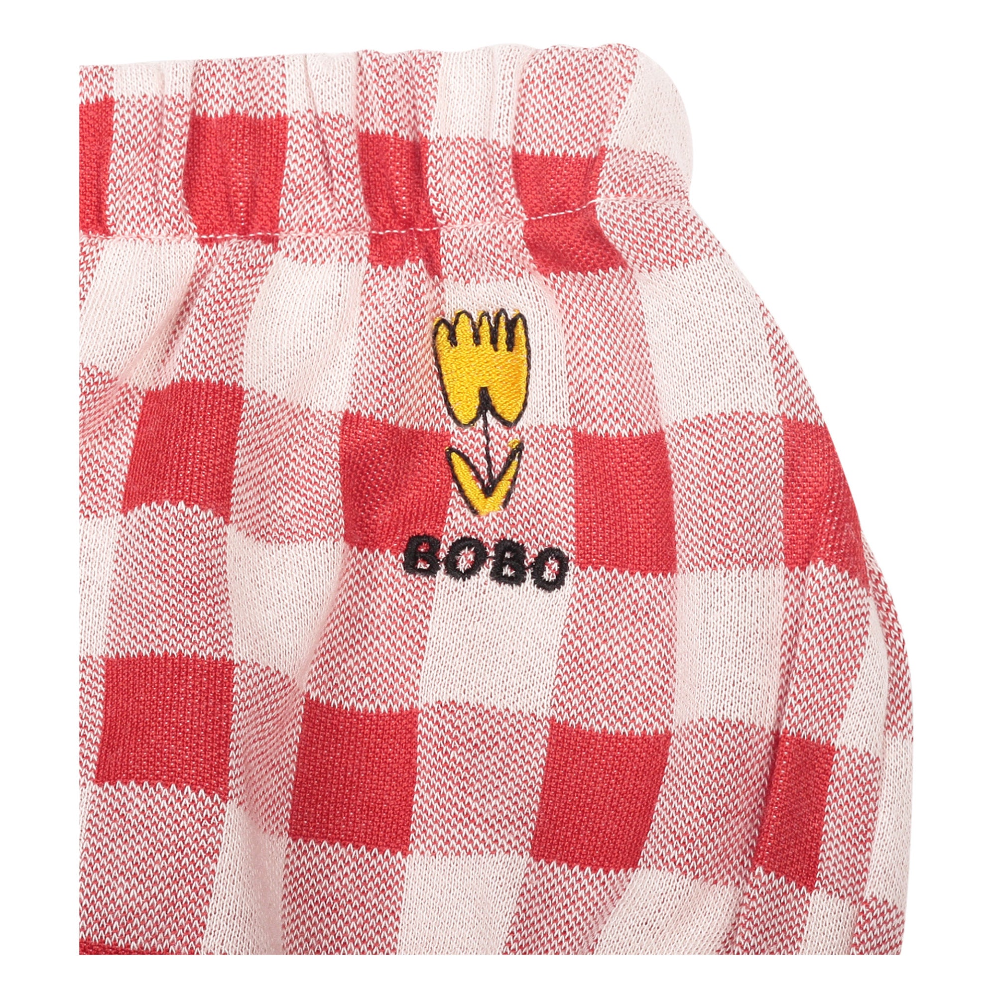 Baby Girls Red Check Cotton Bloomers