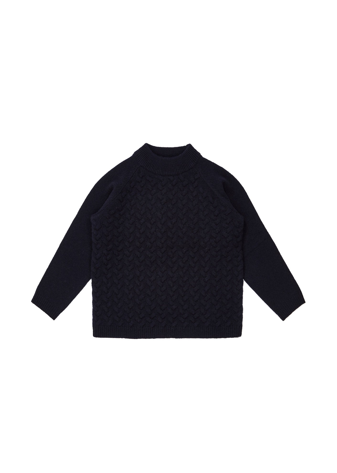 Boys & Girls Navy Wool Sweater