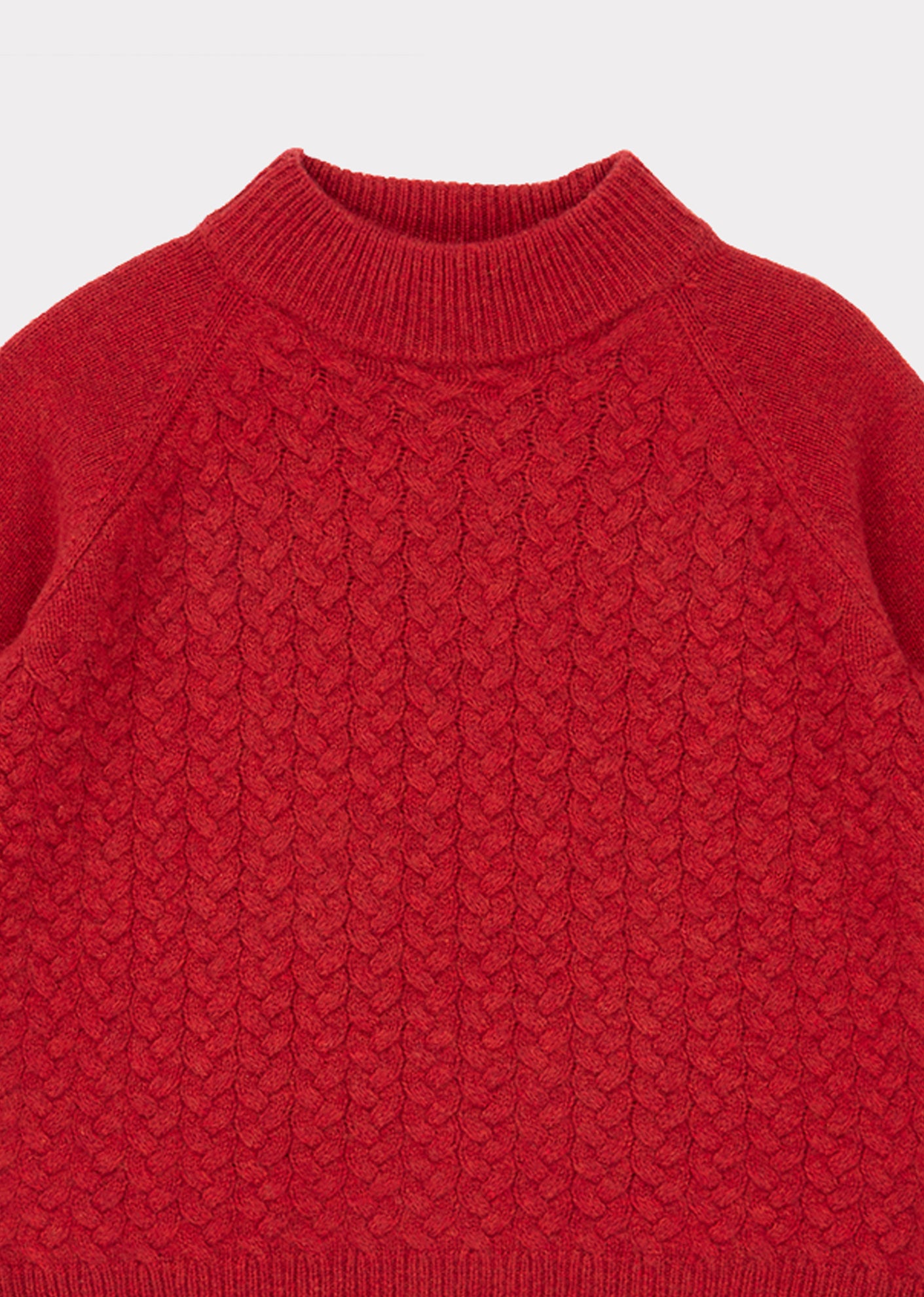 Boys & Girls Berry Owl Cable Jumper