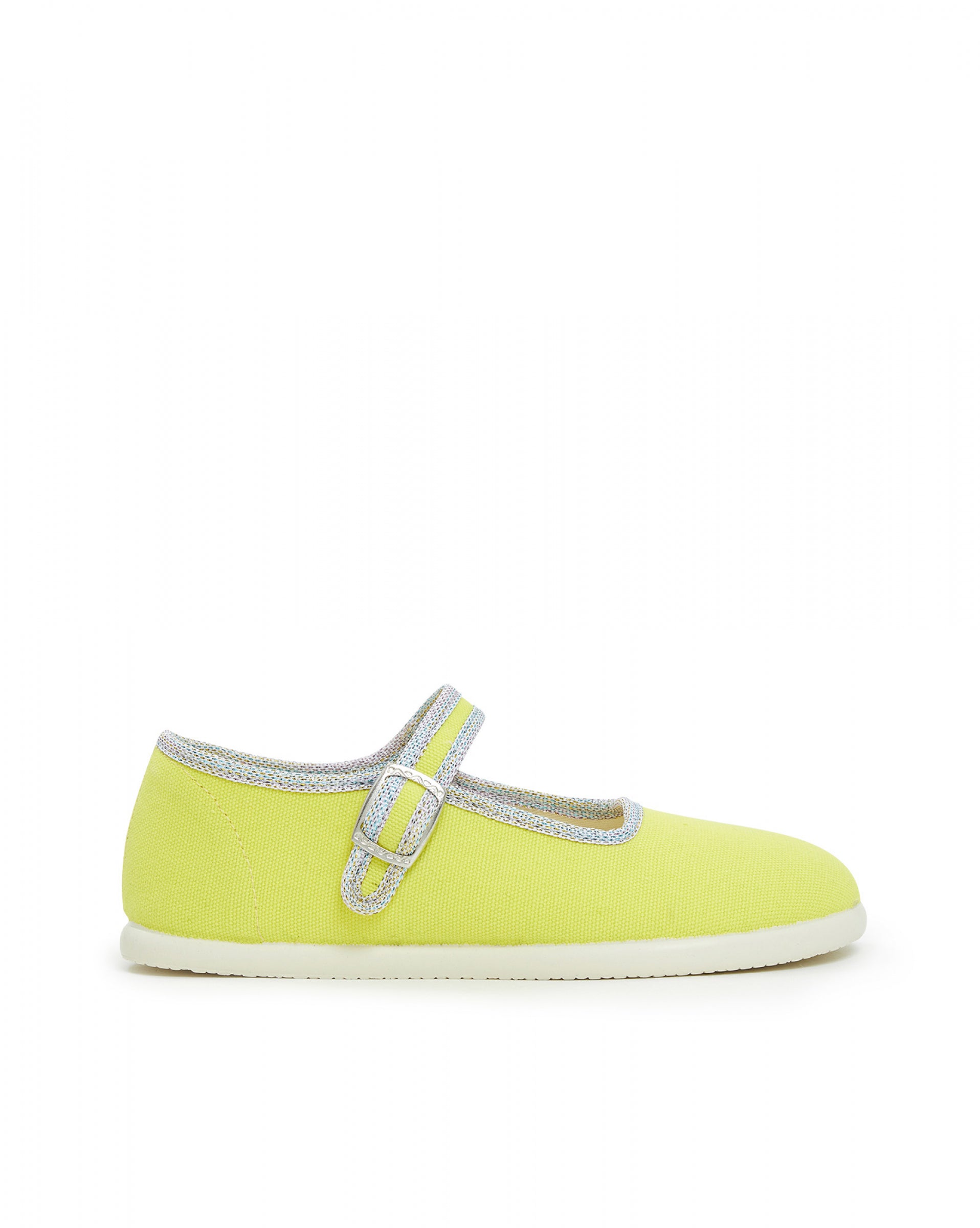 Girls Yellow Flat Shoes