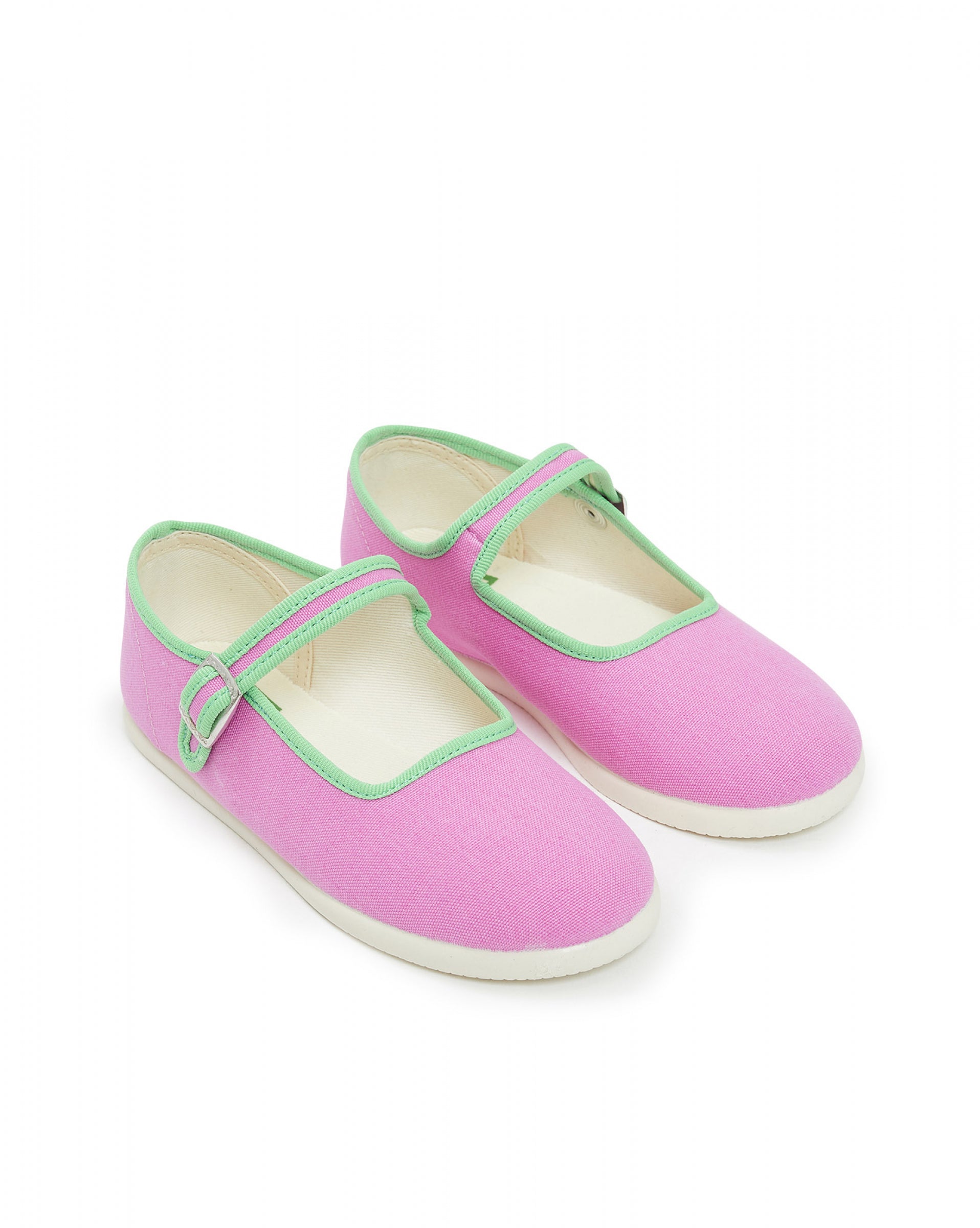 Girls Light Pink Flat Shoes