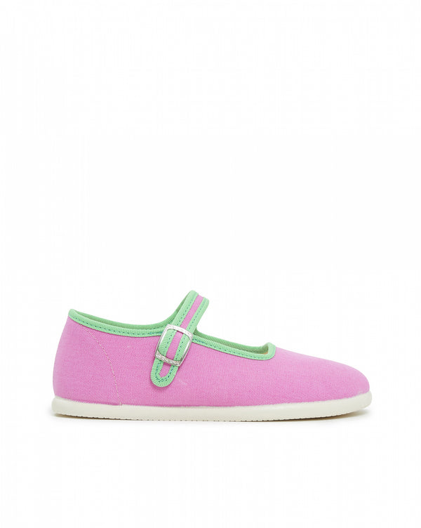 Girls Light Pink Flat Shoes