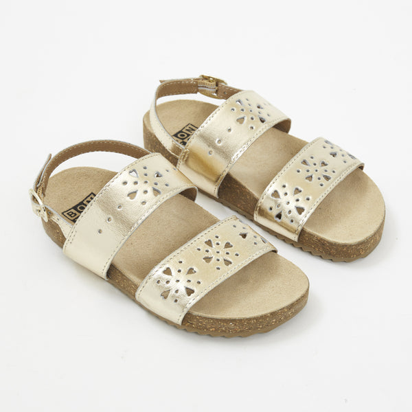 Girls Glod Sandals