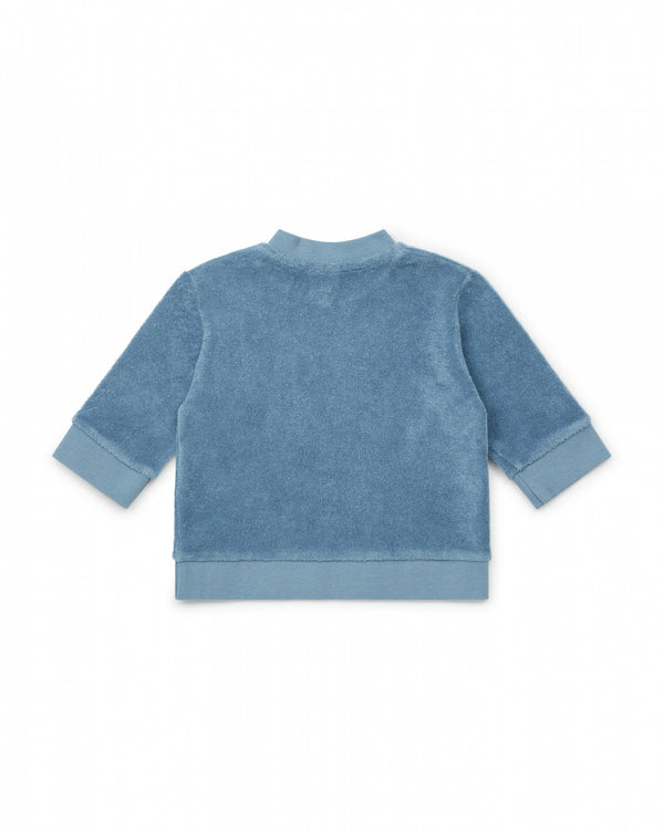Baby Boys & Girls Blue Sweatshirt