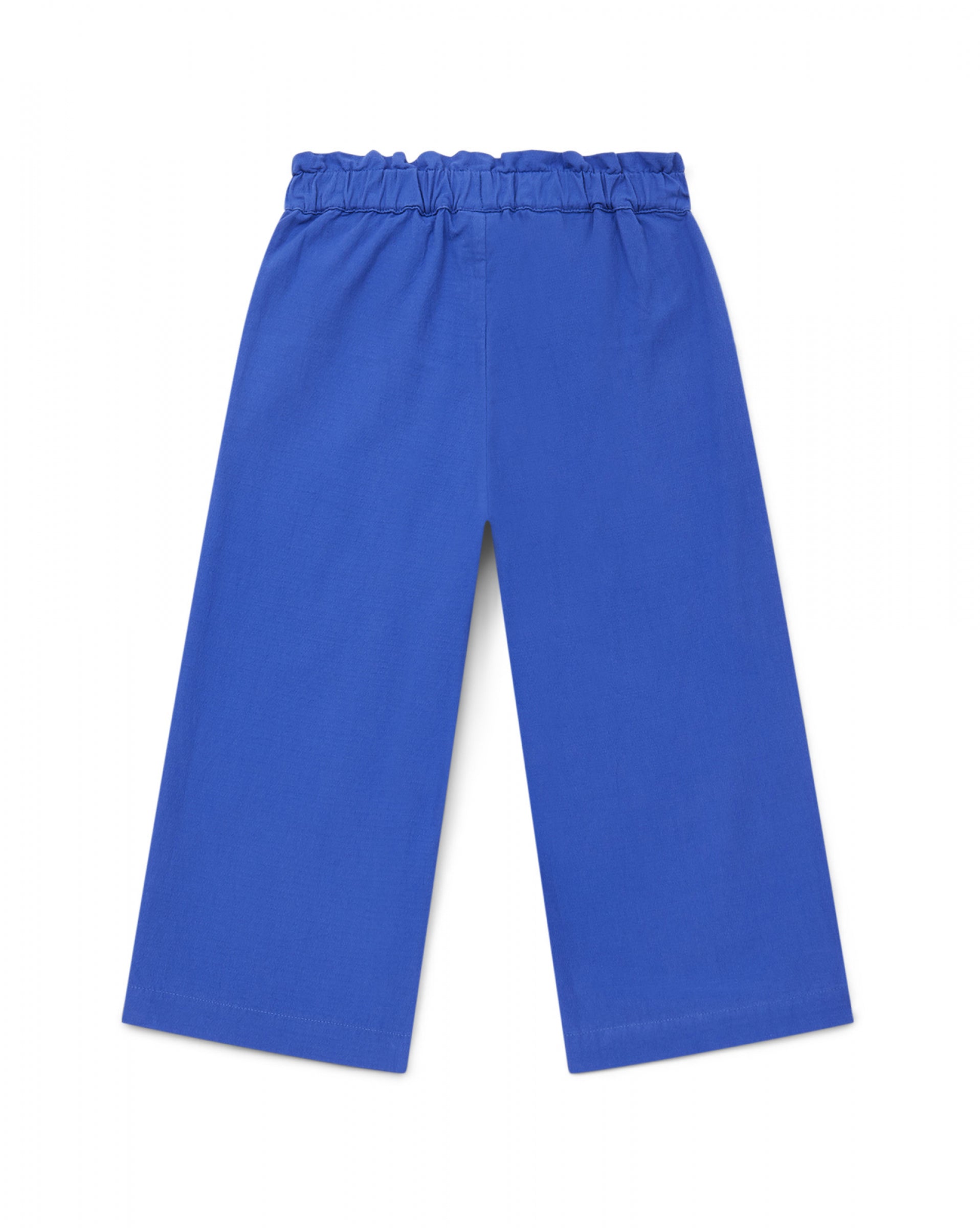 Boys & Girls Blue Cotton Trousers