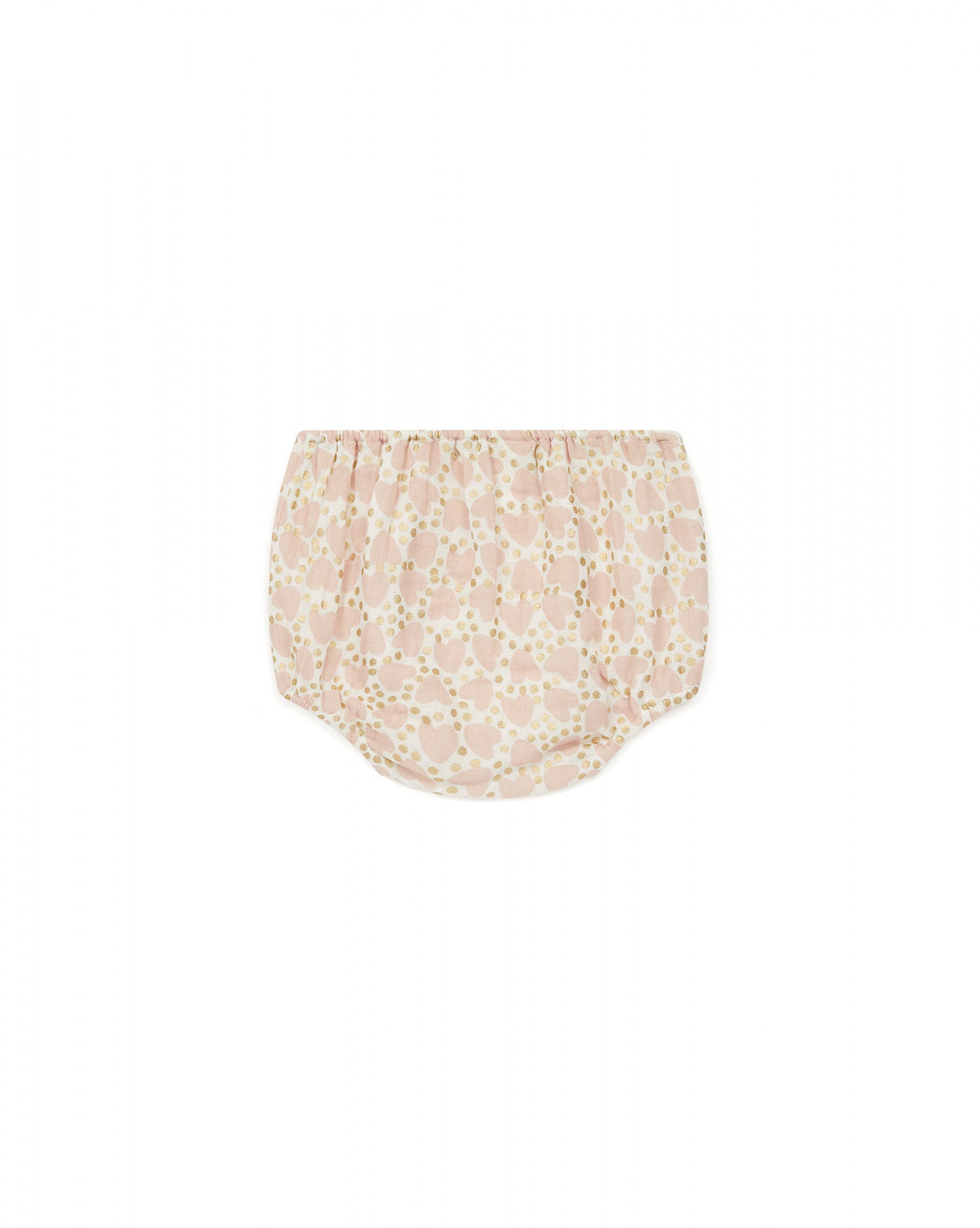 Baby Girls Pink Floral Bloomers