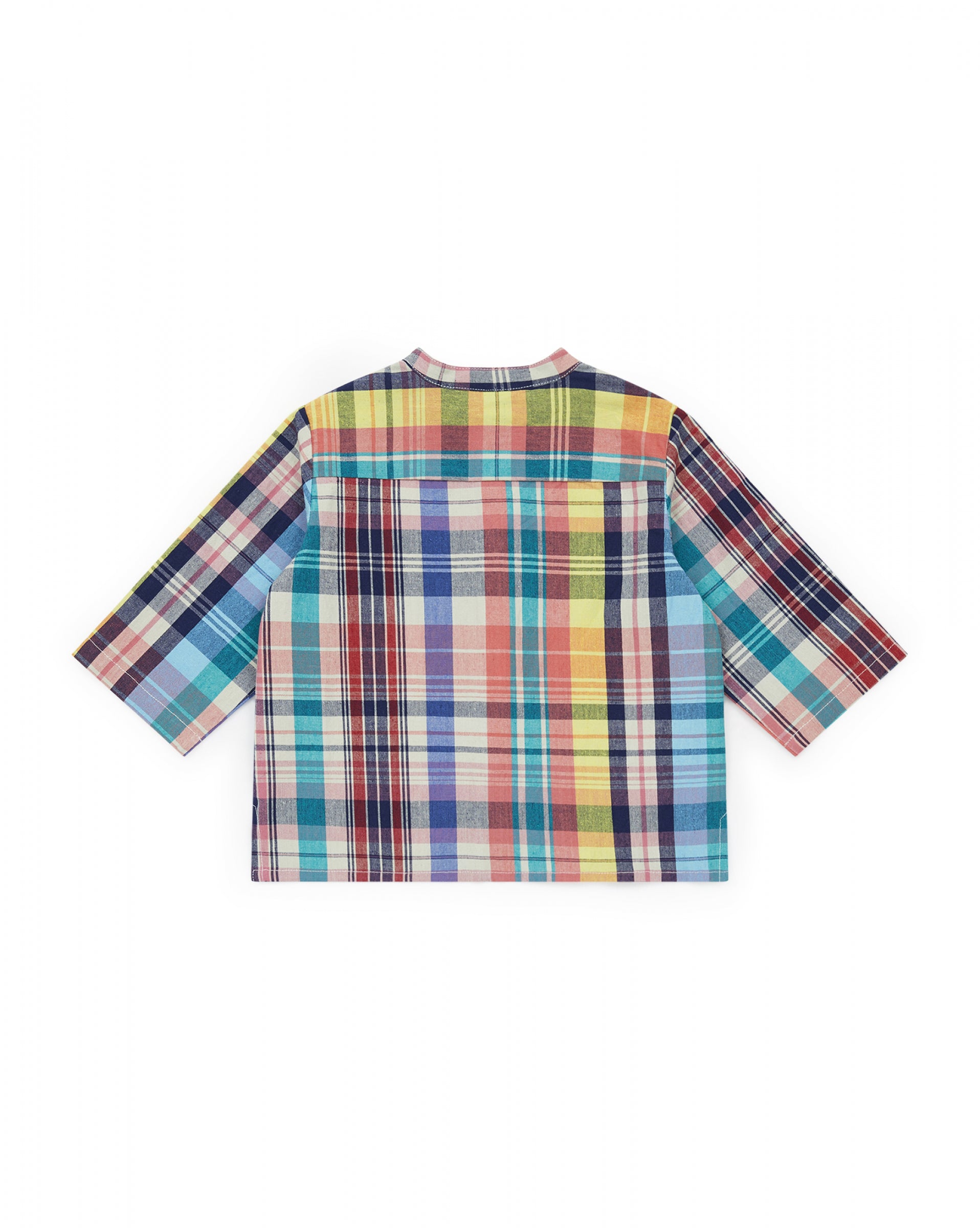 Baby Boys Multicolor Check Shirt