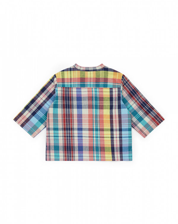 Baby Boys Multicolor Check Shirt
