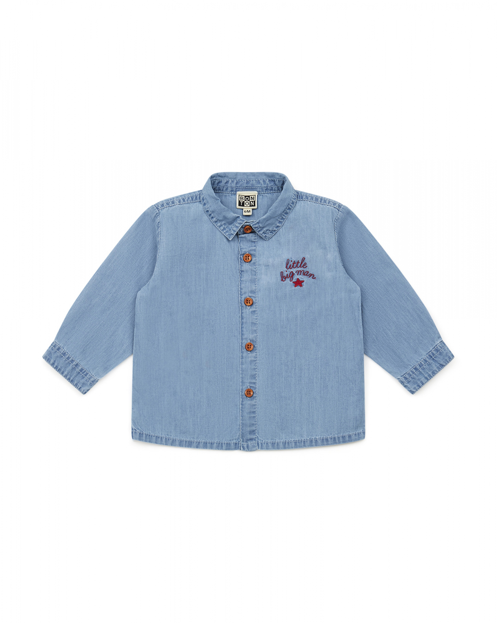 Baby Boys Blue Denim Shirt