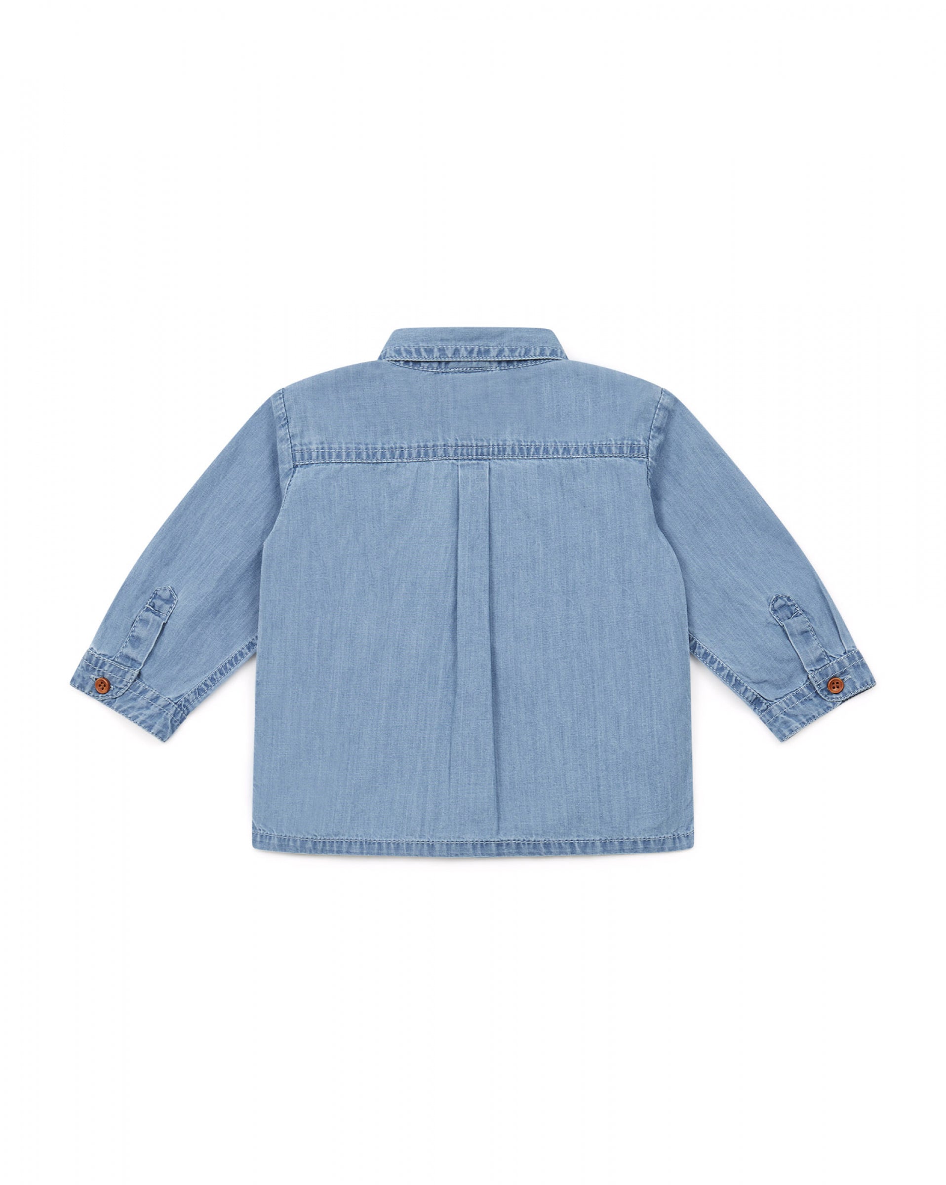 Baby Boys Blue Denim Shirt