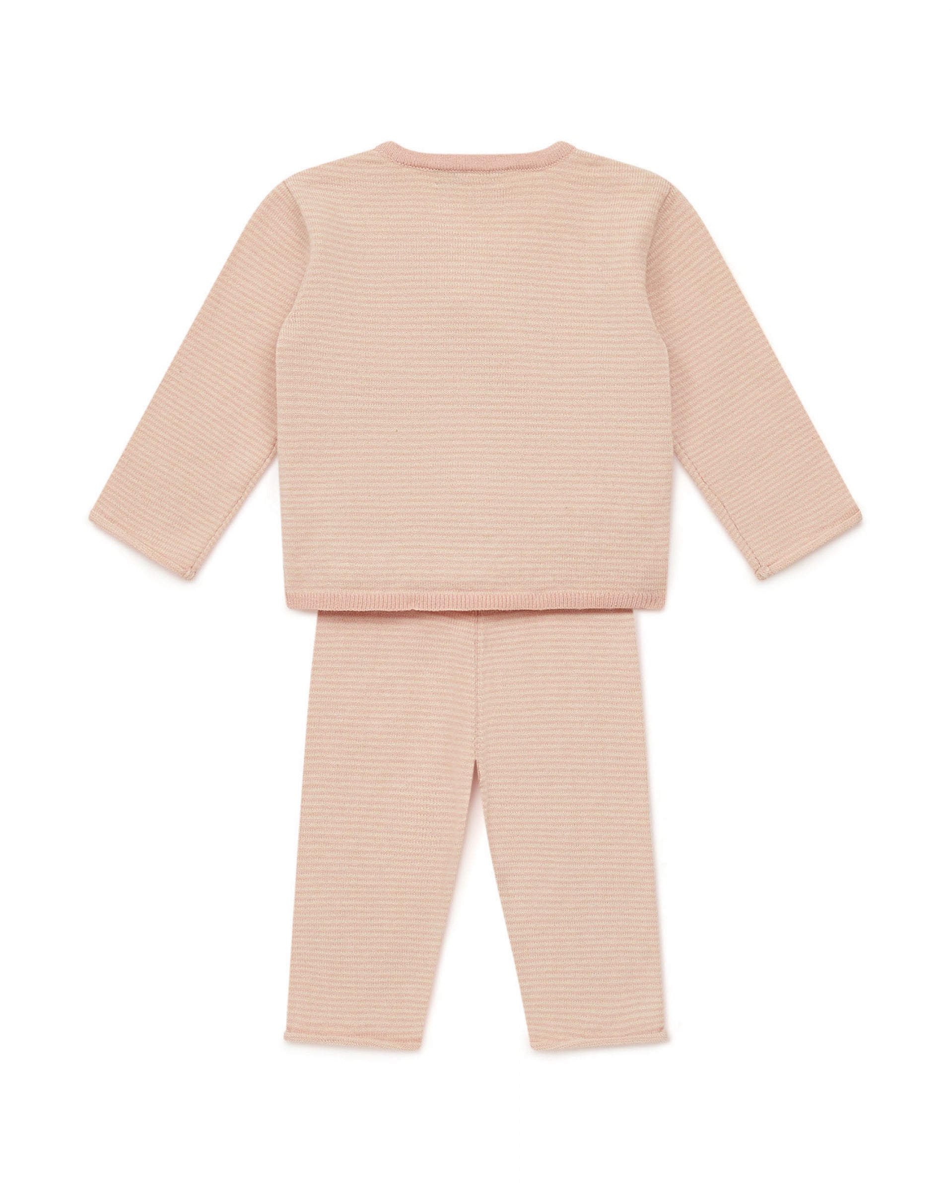 Baby Girls Pink Cotton Set