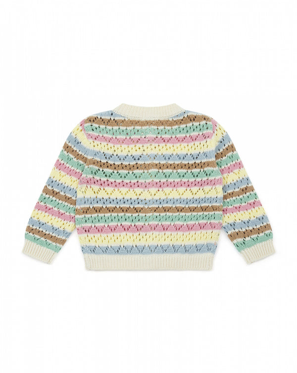 Baby Girls Multicolor Cardigan