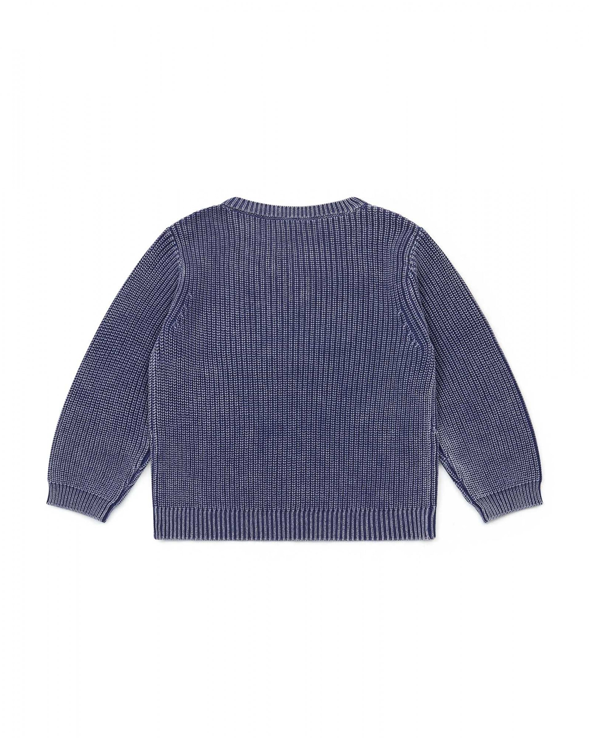 Boys Blue Cotton Sweater